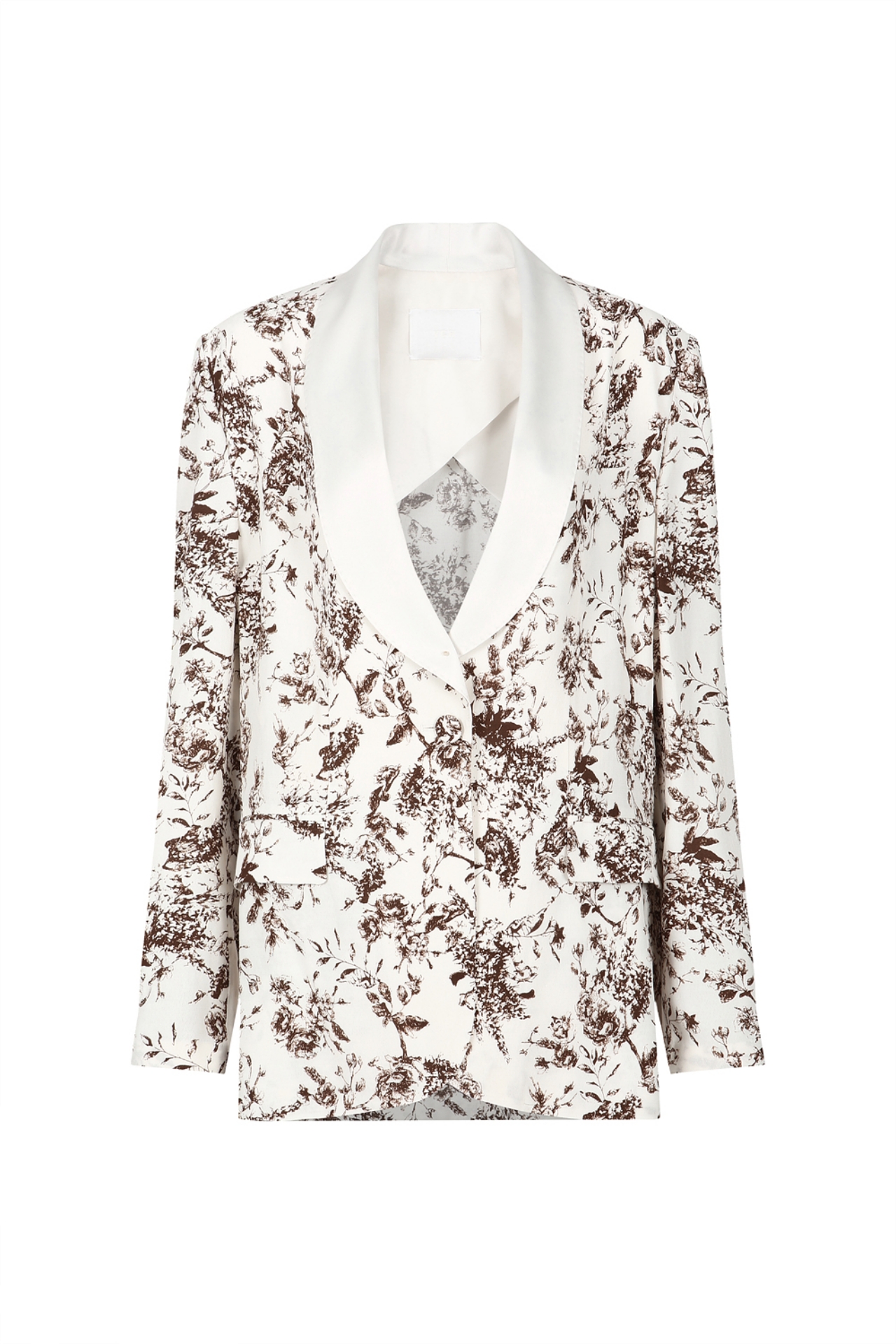 Floral Printed Jacket (21SJK021BR)