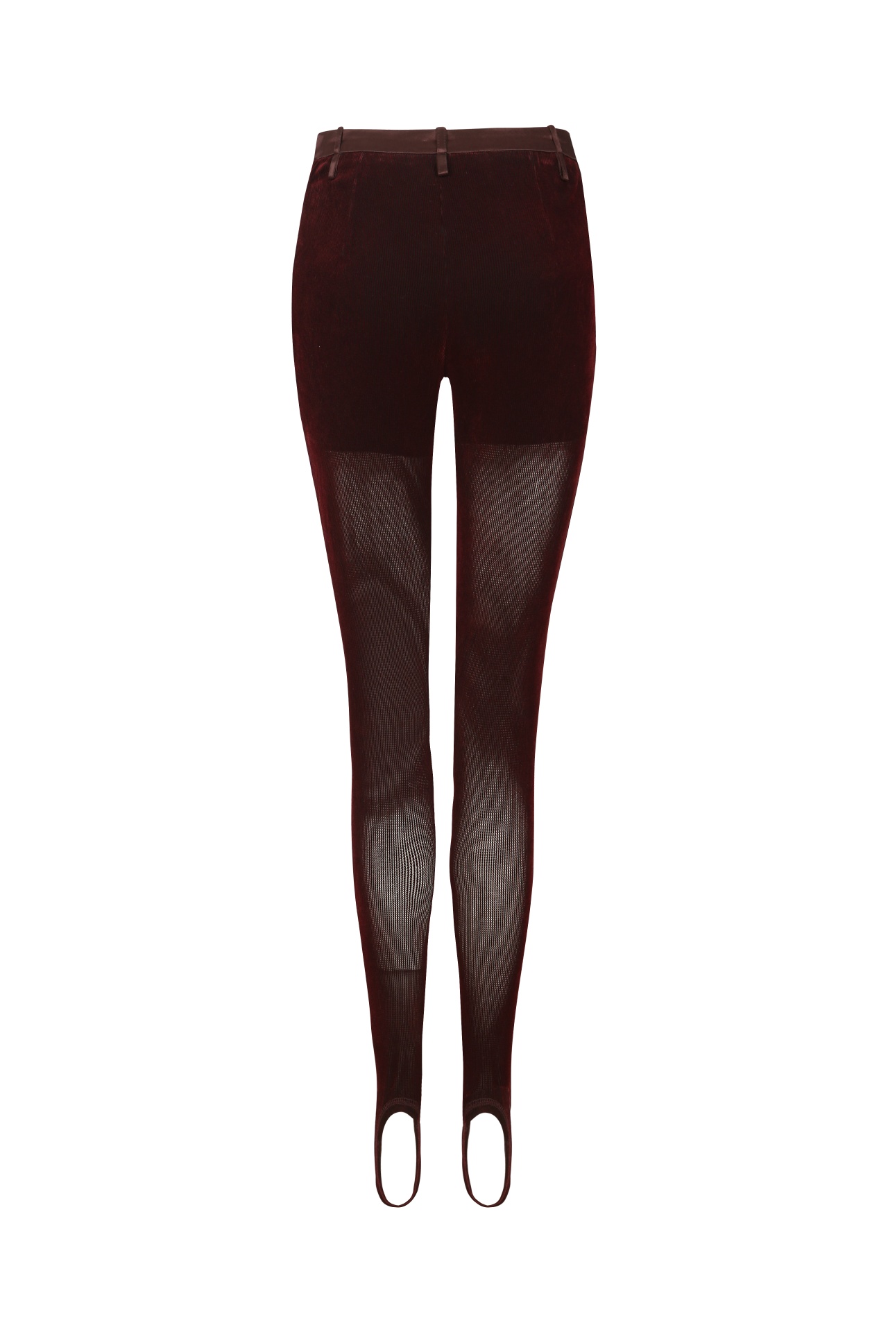 LEGGINGS PANTS BURGUNDY (F25PT5163BD)