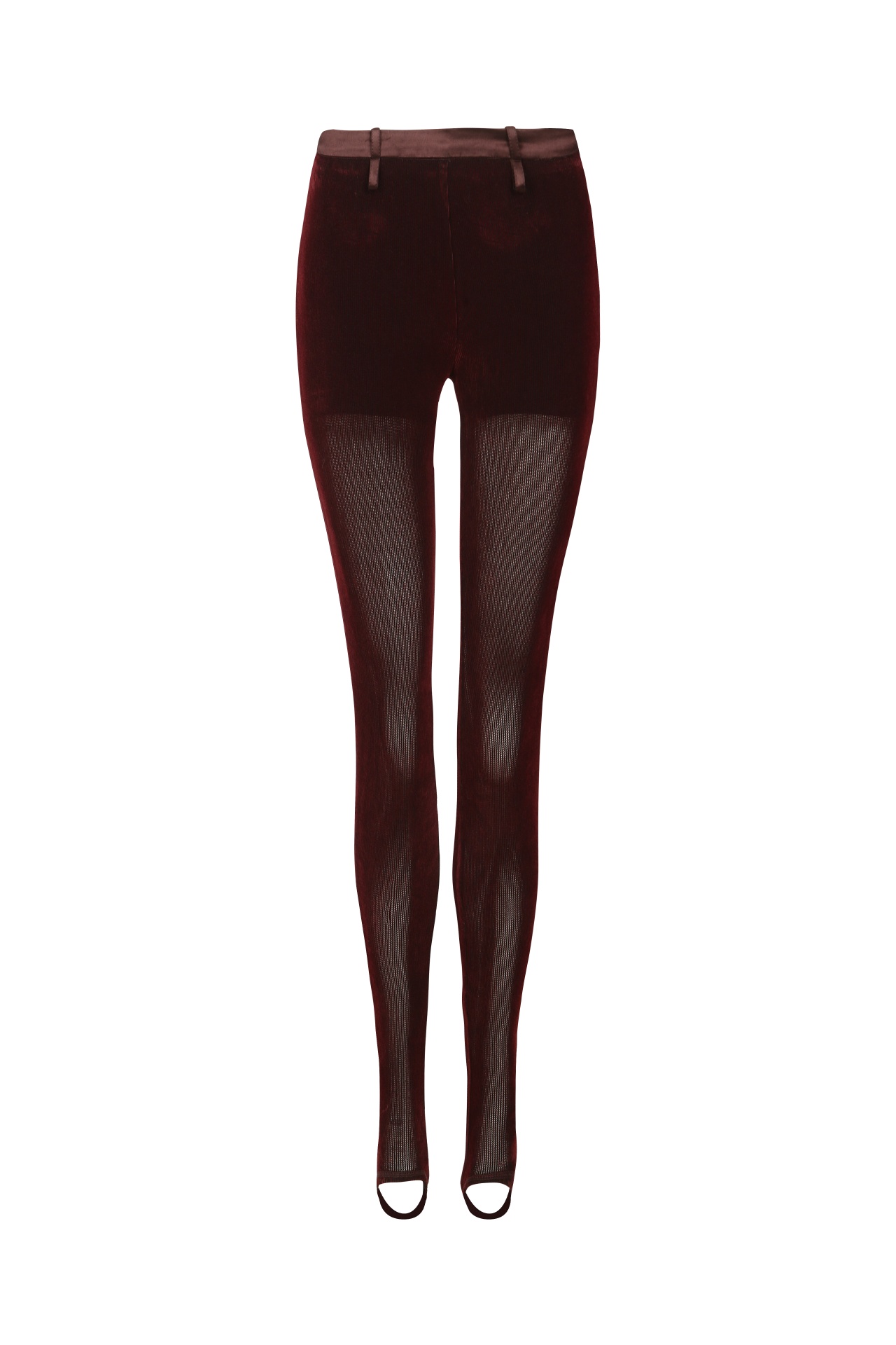 LEGGINGS PANTS BURGUNDY (F25PT5163BD)