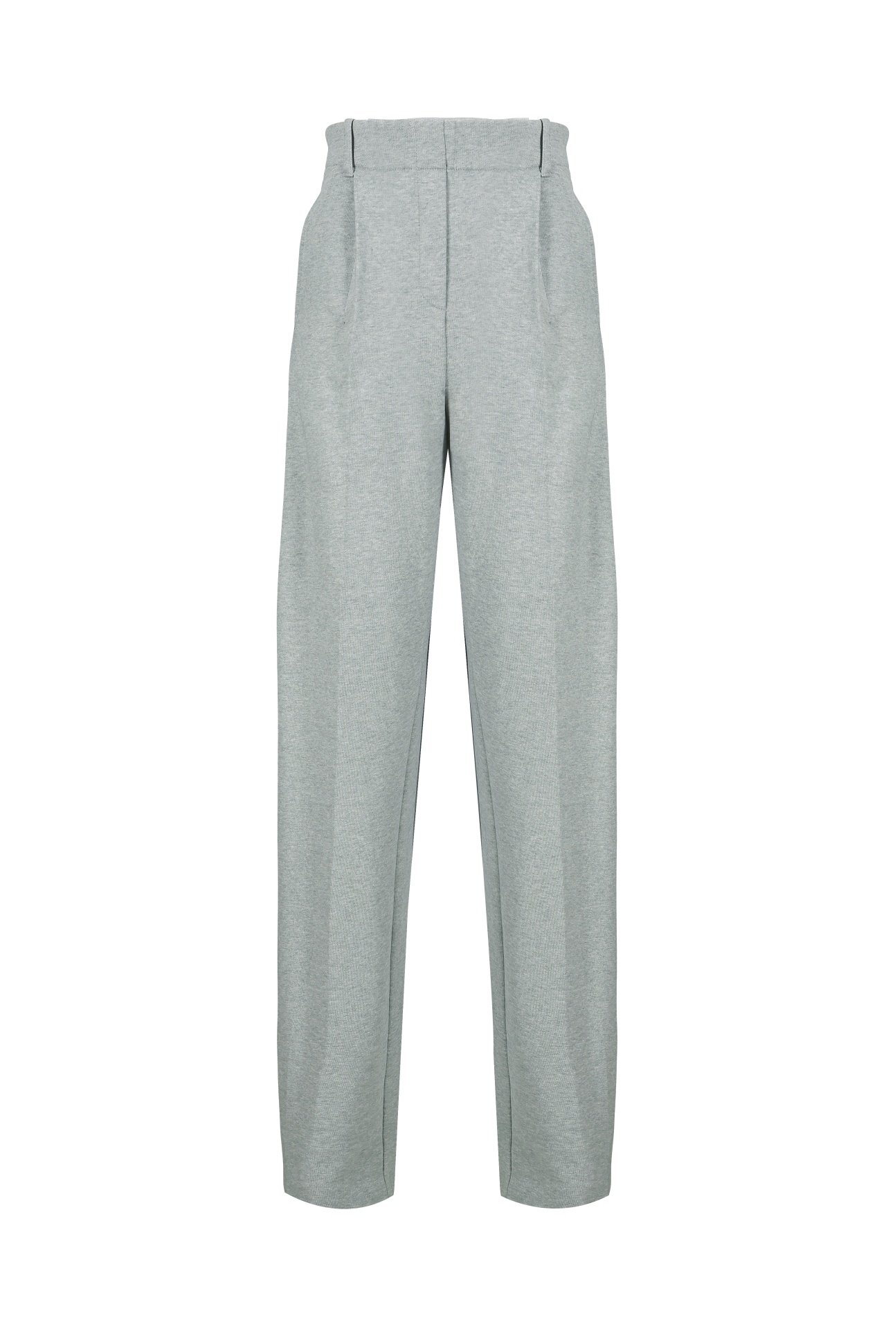 CURVED SWEAT PANTS GREY (F25PT5202GY)