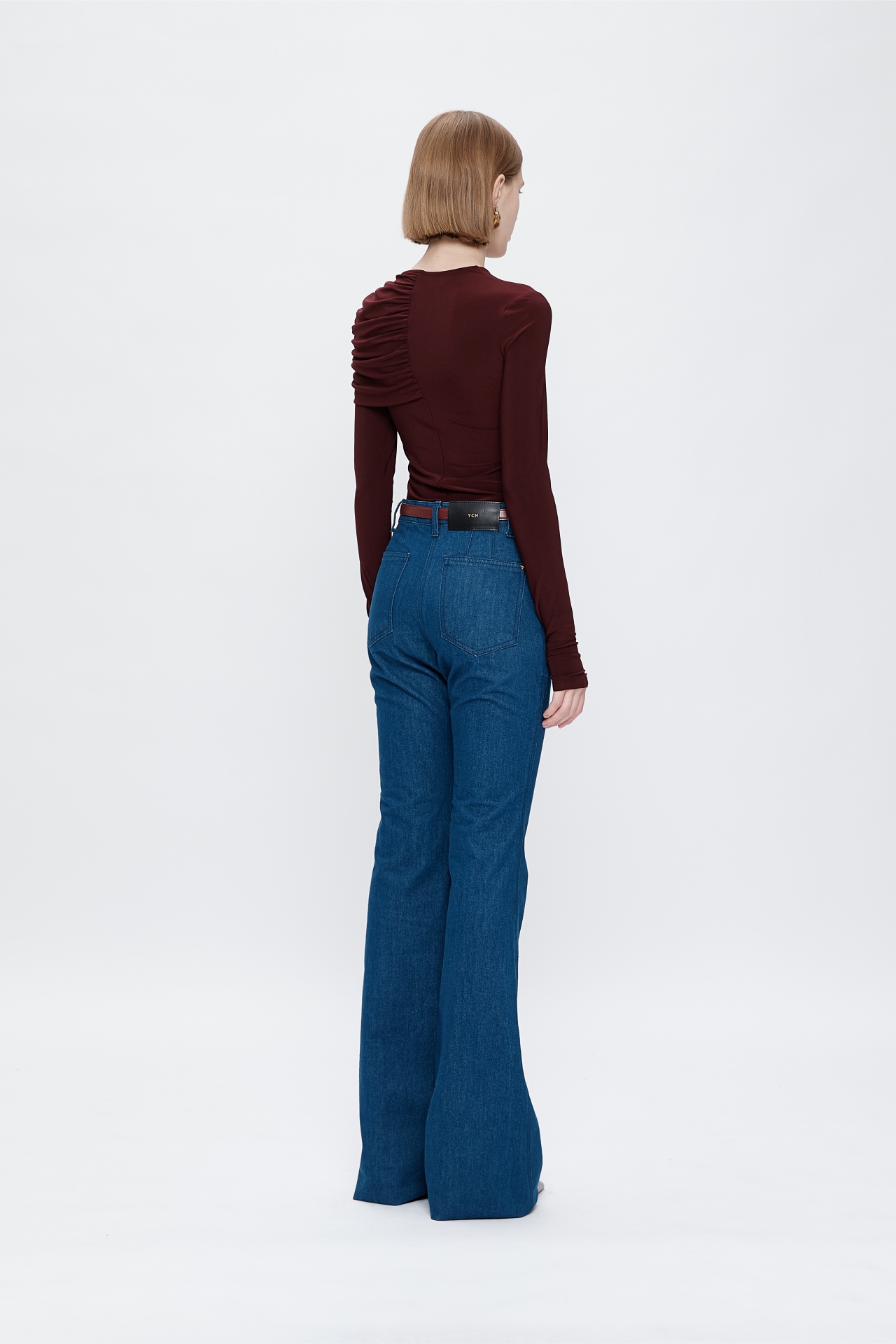 DRAPE CAPE TOP BURGUNDY (F25TO10121BD)