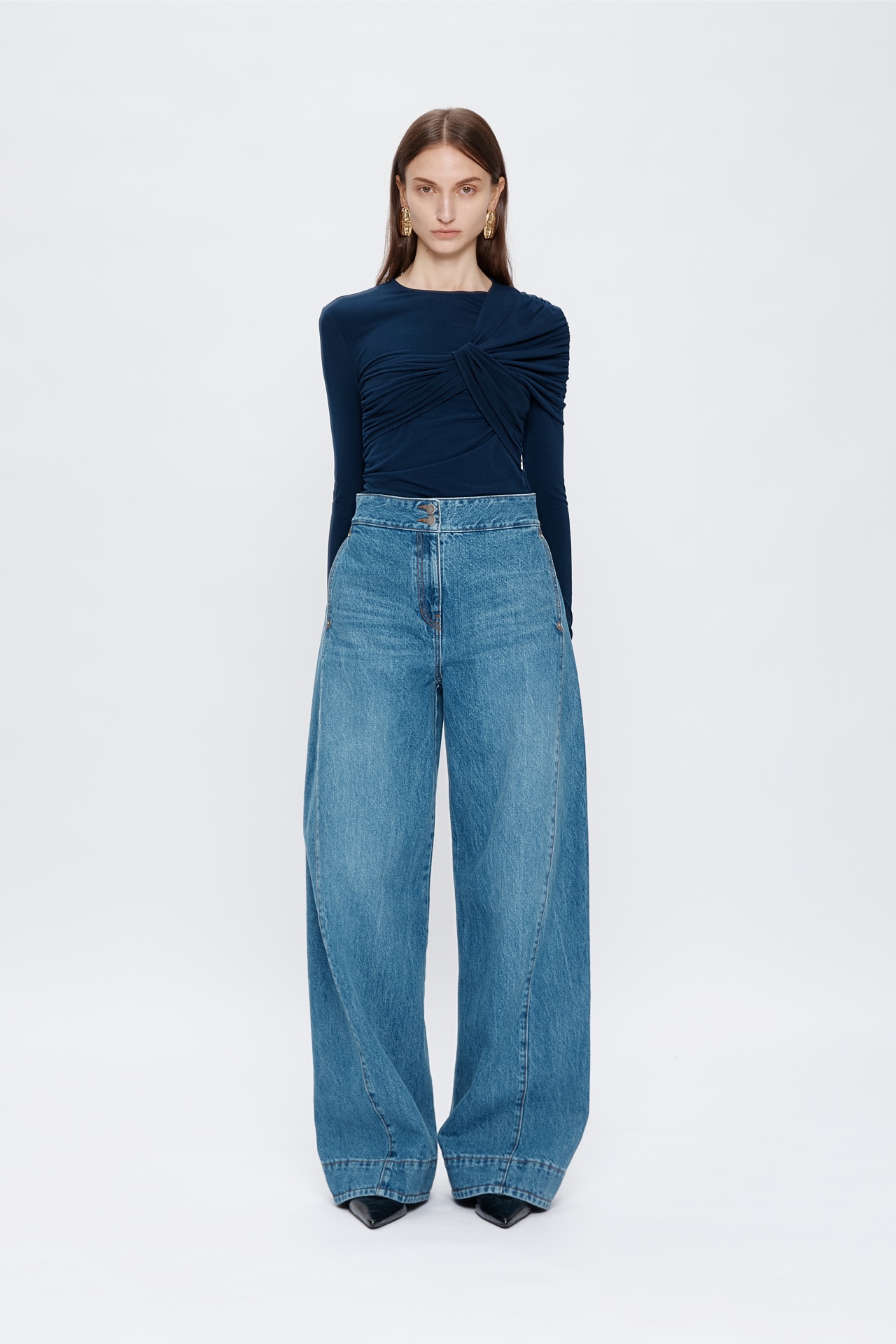 DRAPE CAPE TOP NAVY (F25TO10121NV)