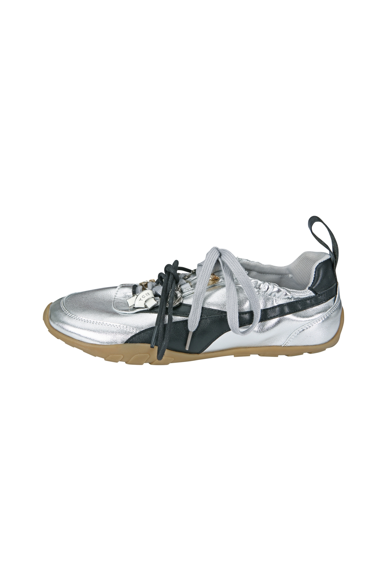 STUD-DETAIL LOW TOP SNEAKERS (F26AC12012SV)
