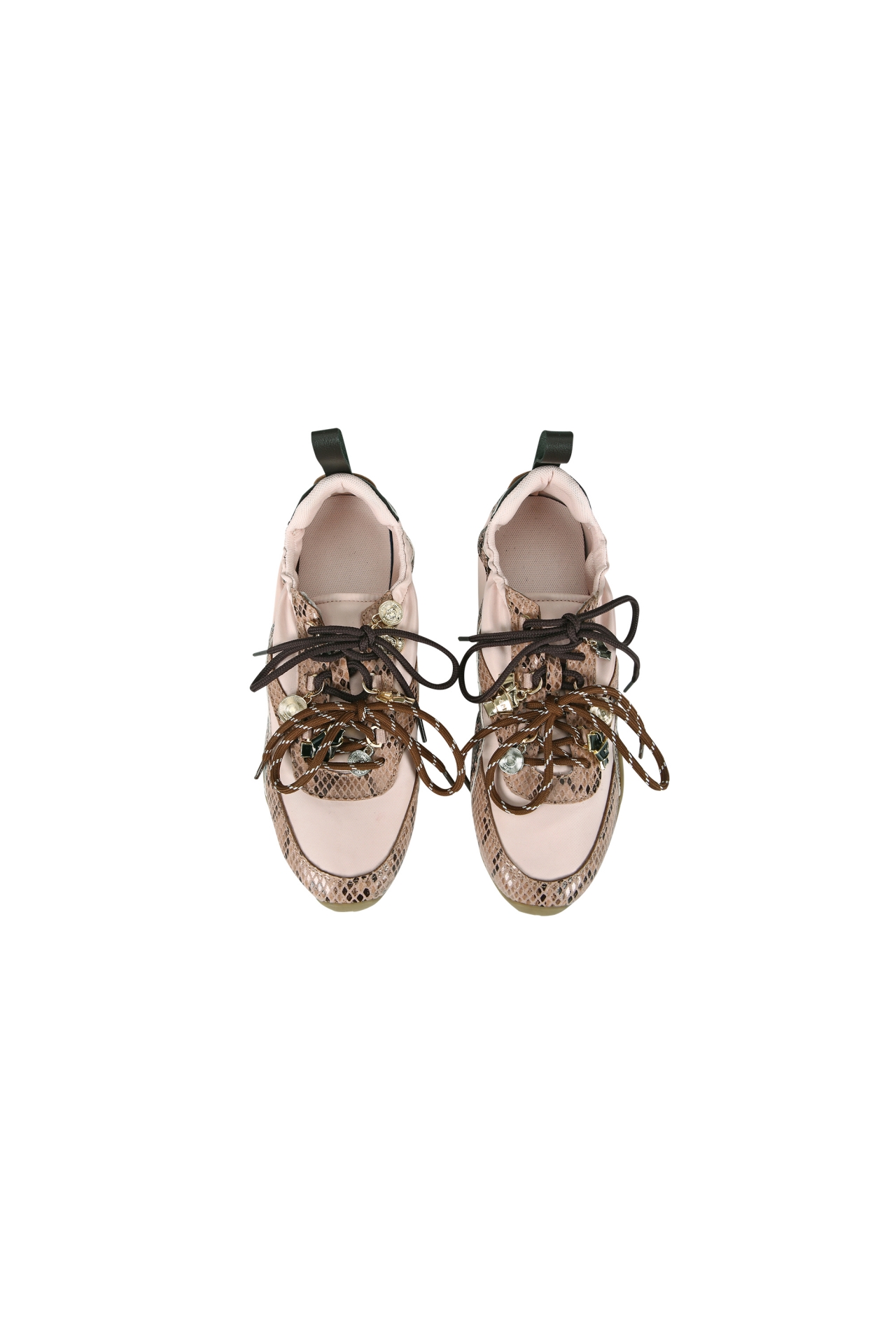 STUD-DETAIL LOW TOP SNEAKERS (F26AC12014PK)