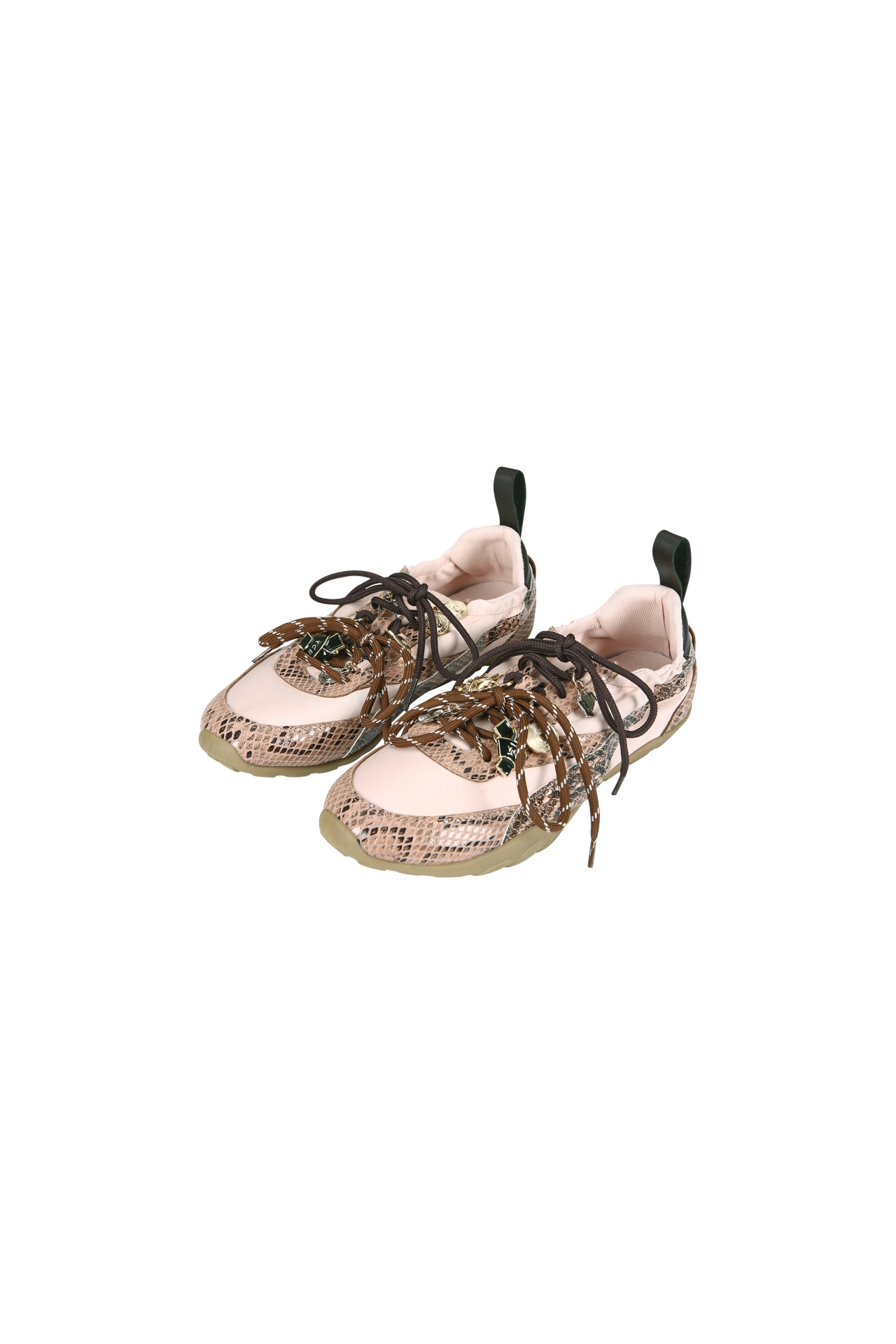 STUD-DETAIL LOW TOP SNEAKERS (F26AC12014PK)