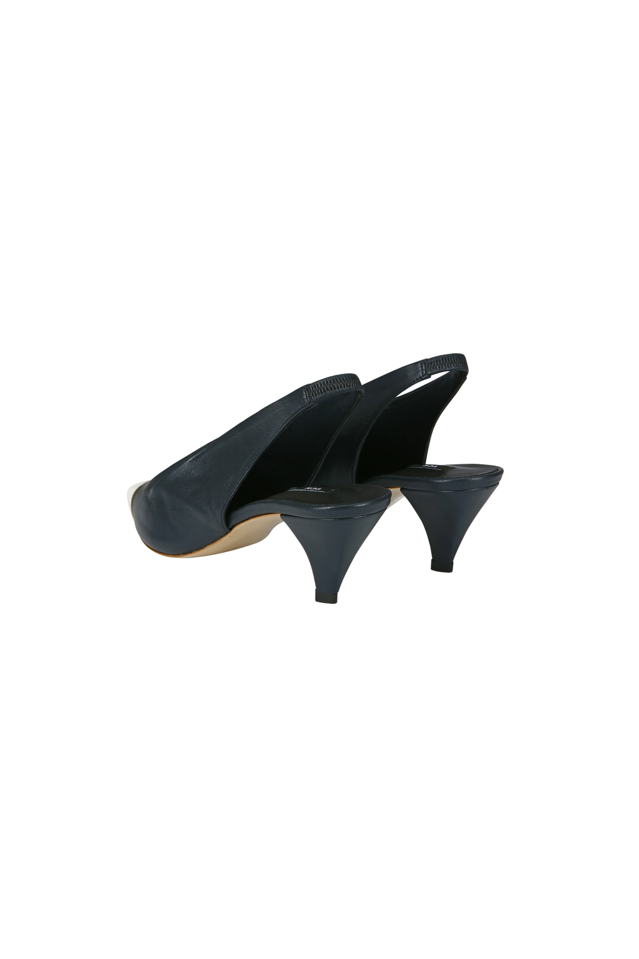 RUCHED SLINGBACK PUMPS (F26AC12041NV)