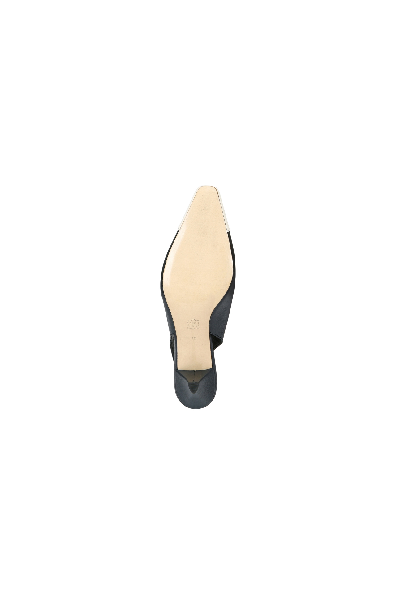 RUCHED SLINGBACK PUMPS (F26AC12041NV)