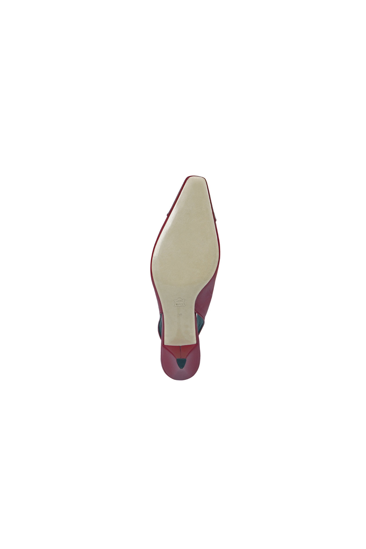 RUCHED SLINGBACK PUMPS (F26AC12041RD)