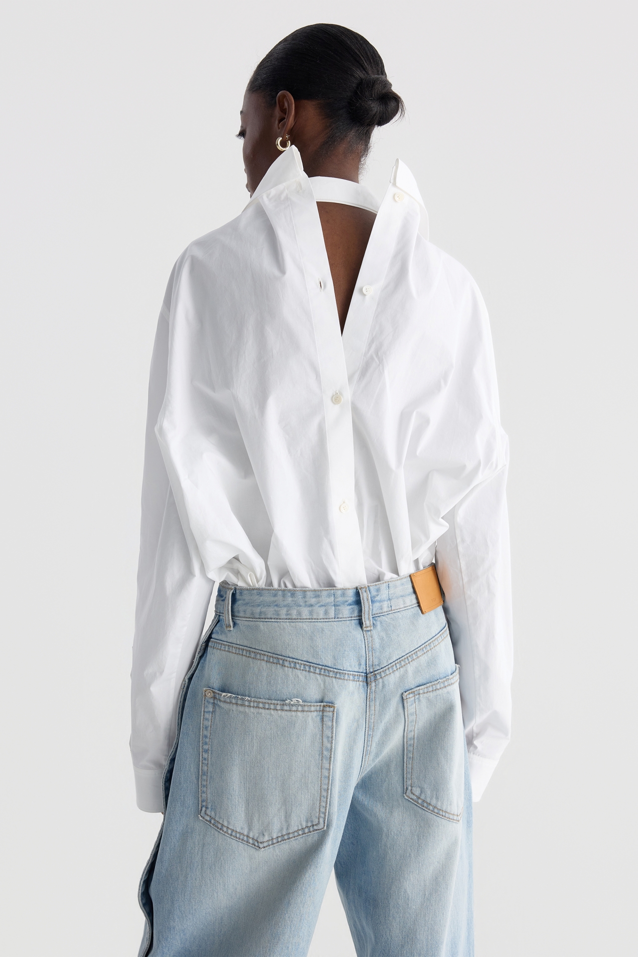 DOUBLE-COLLAR SHIRT (F26BL4011WH)