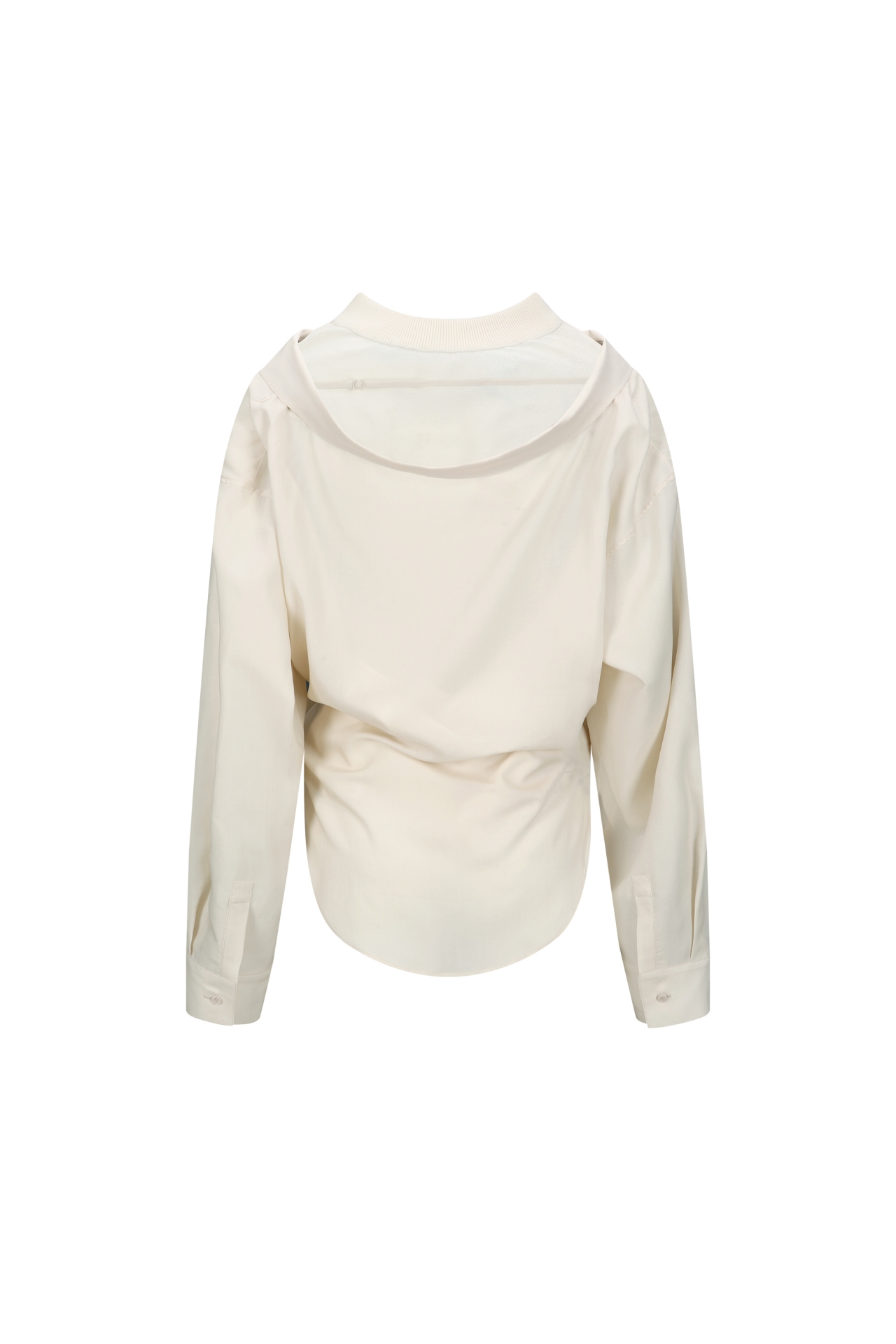 DETACHABLE-LAYER SHIRT (F26BL4021IV)