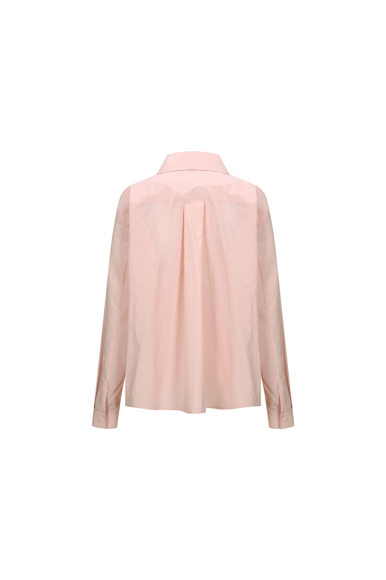 ASYMMETRICAL COLLAR DETAIL SHIRT (F26BL4061PK)