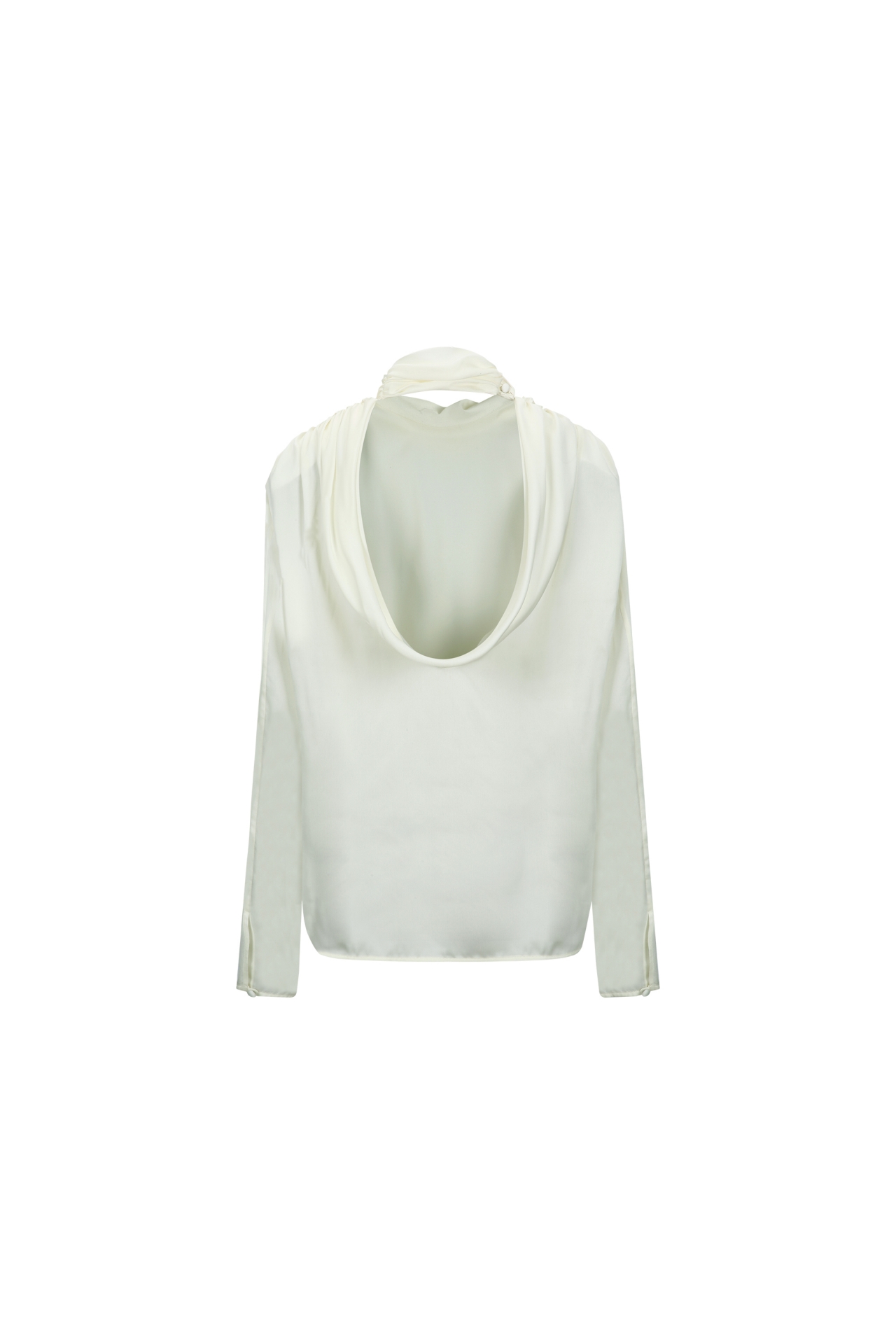 BACKLESS BLOUSE (F26BL4071IV)