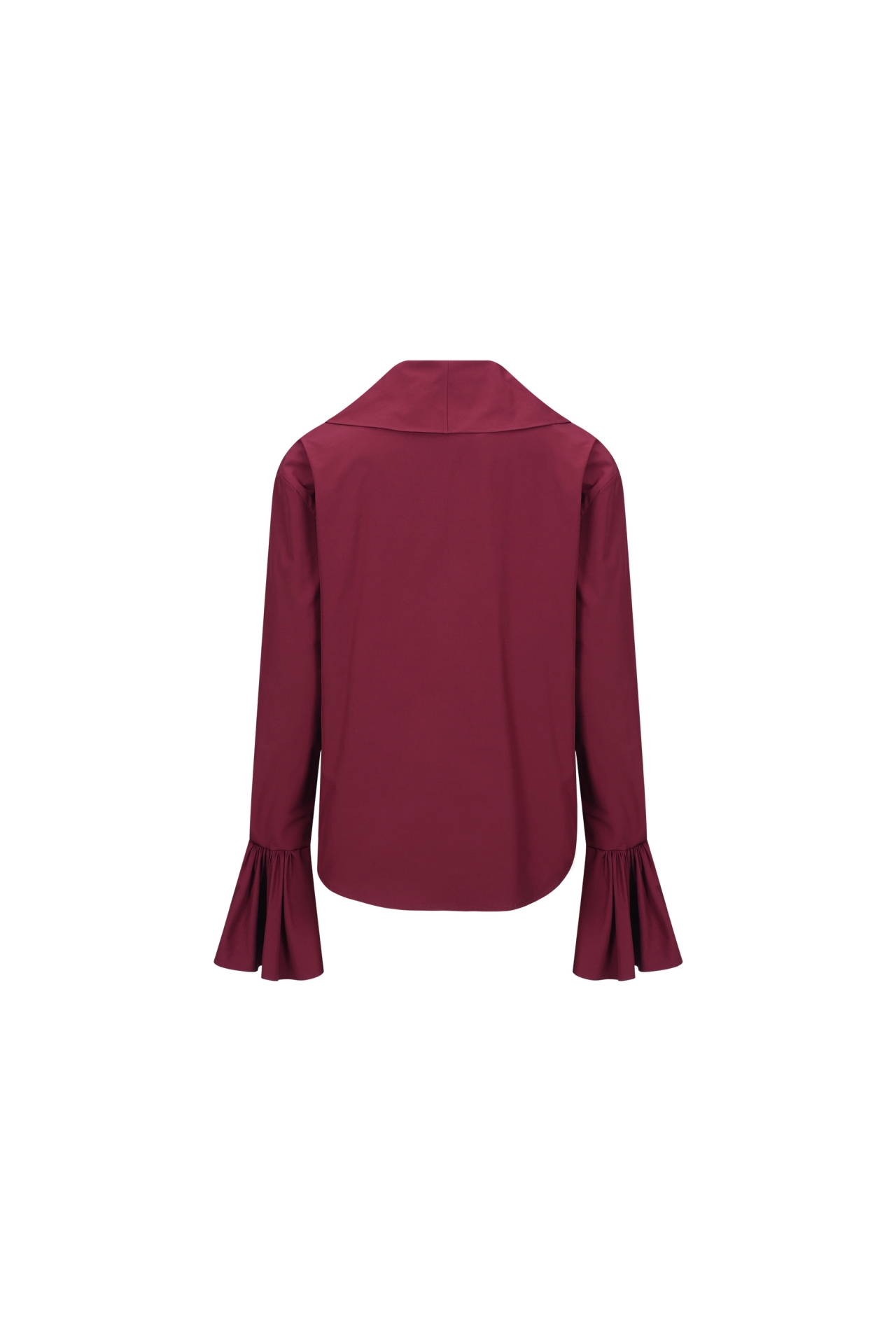 RUFFLE BELL SLEEVE BLOUSE (F26BL4082BD)