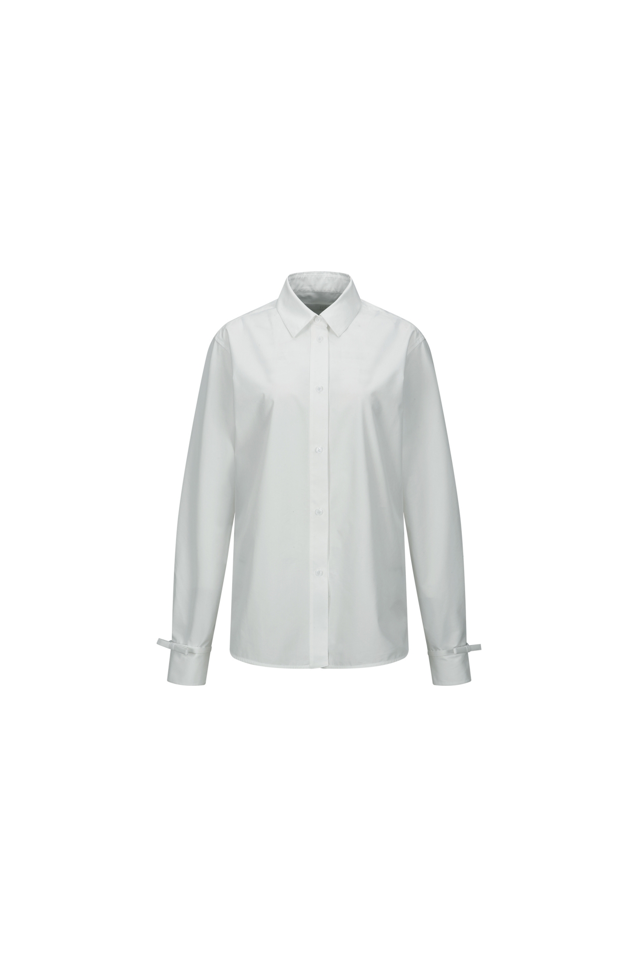 BOW DETAIL SHIRT (F26BL4101WH)
