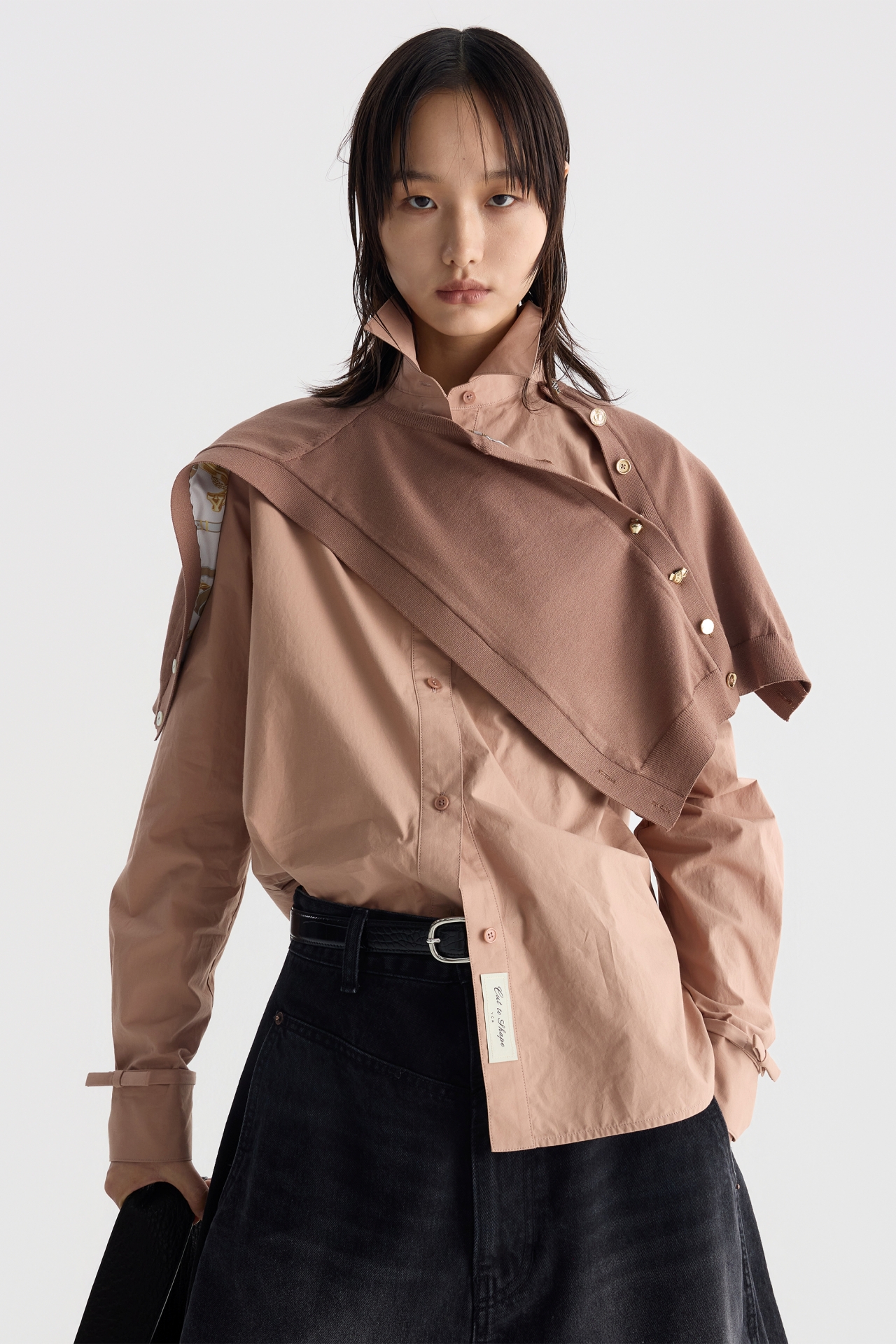 BOW DETAIL SHIRT (F26BL4102BR)