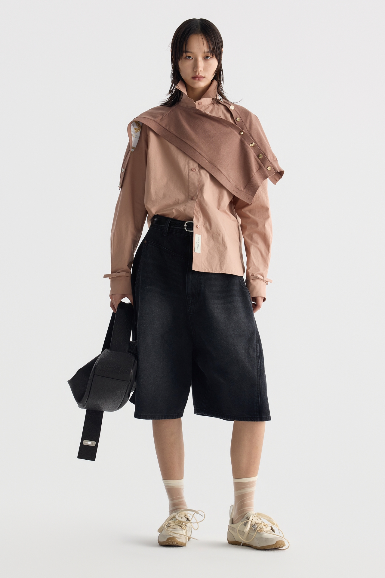 BOW DETAIL SHIRT (F26BL4102BR)