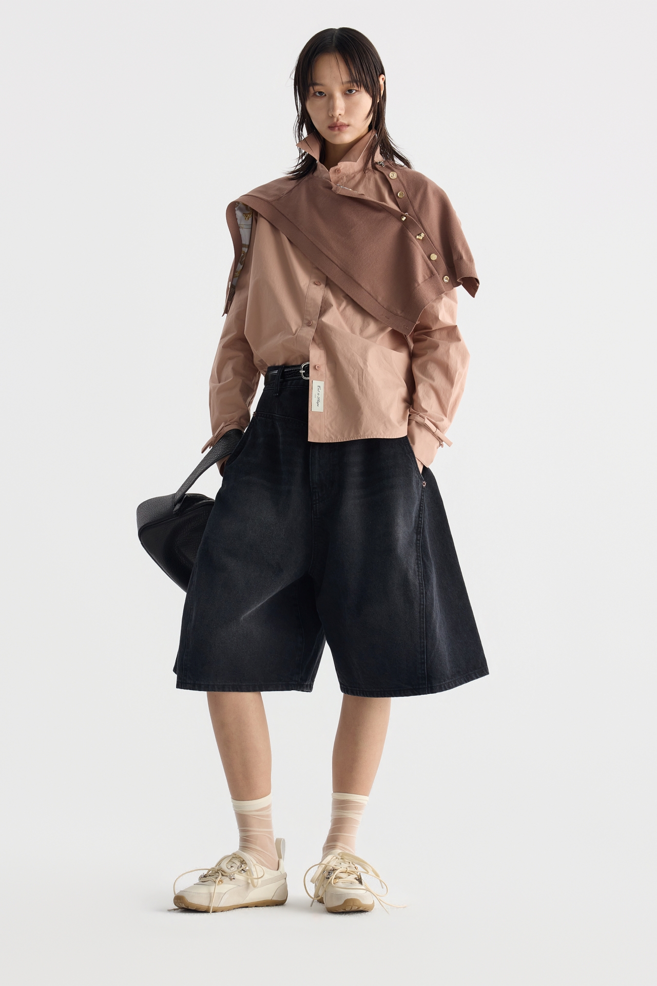 BOW DETAIL SHIRT (F26BL4102BR)
