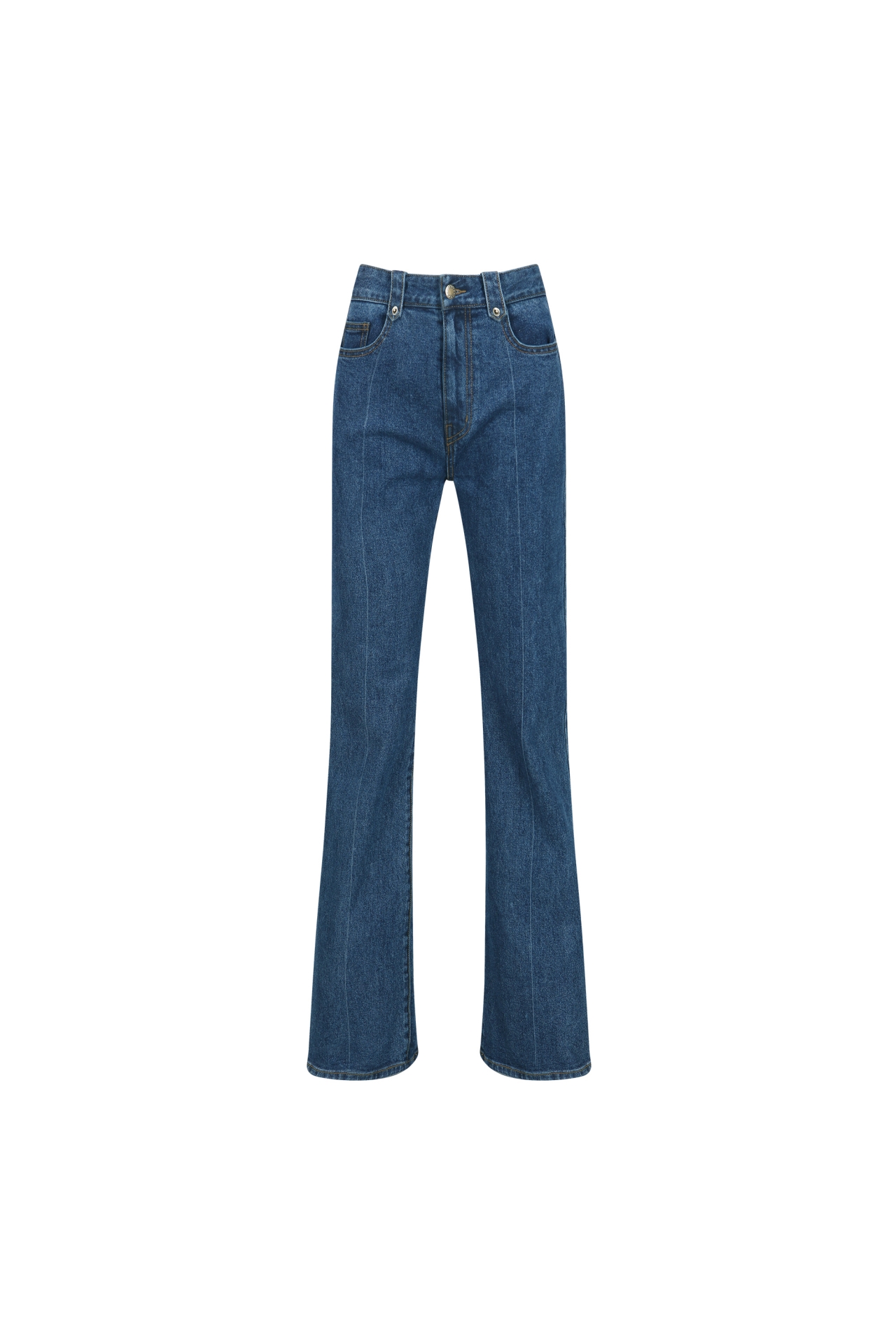 HIGH-WAISTED FLARE DENIM PANTS (F26DB8021BL)