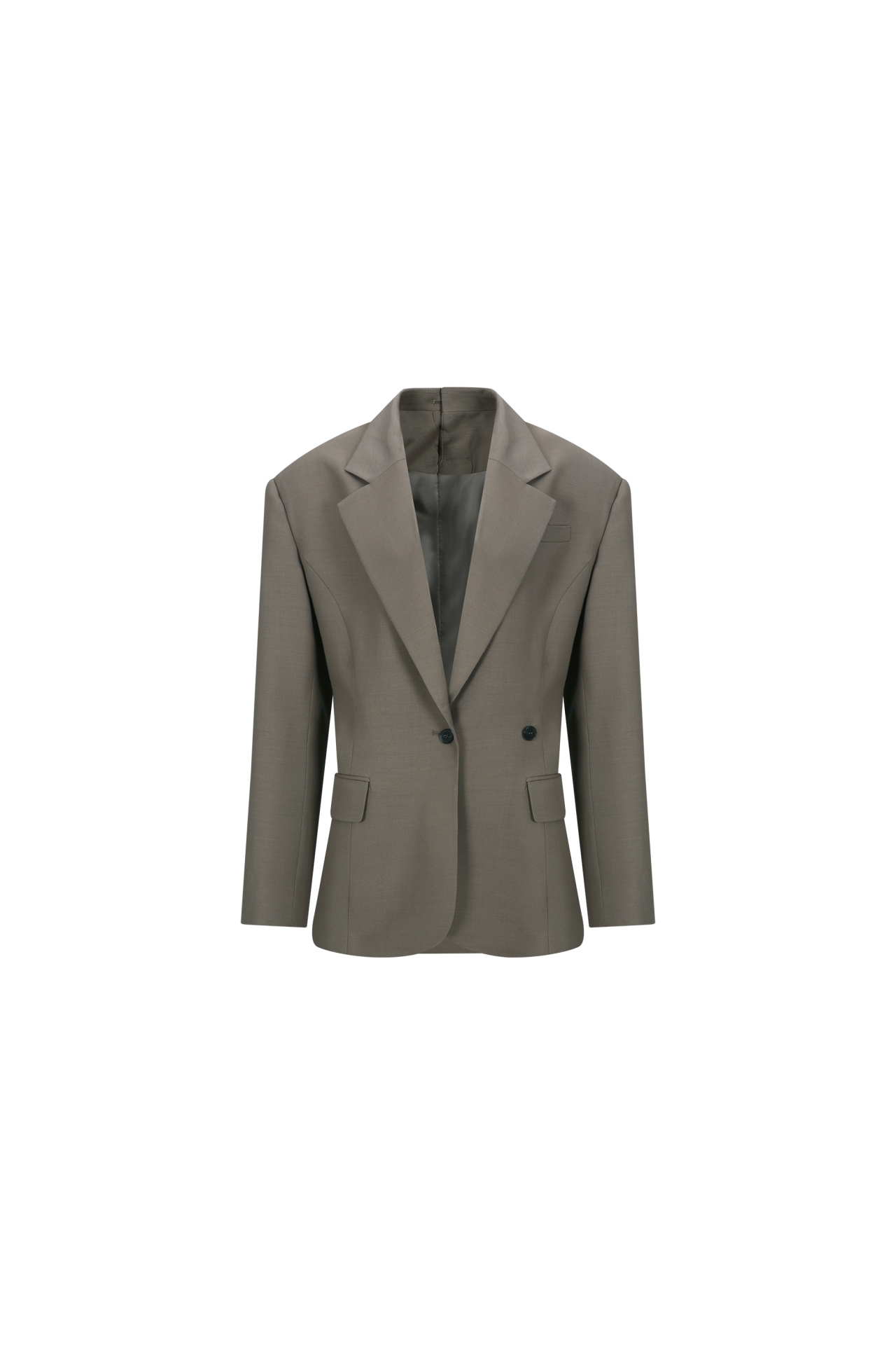 ASYMMETRICAL BACK JACKET (F26JK2061BR)