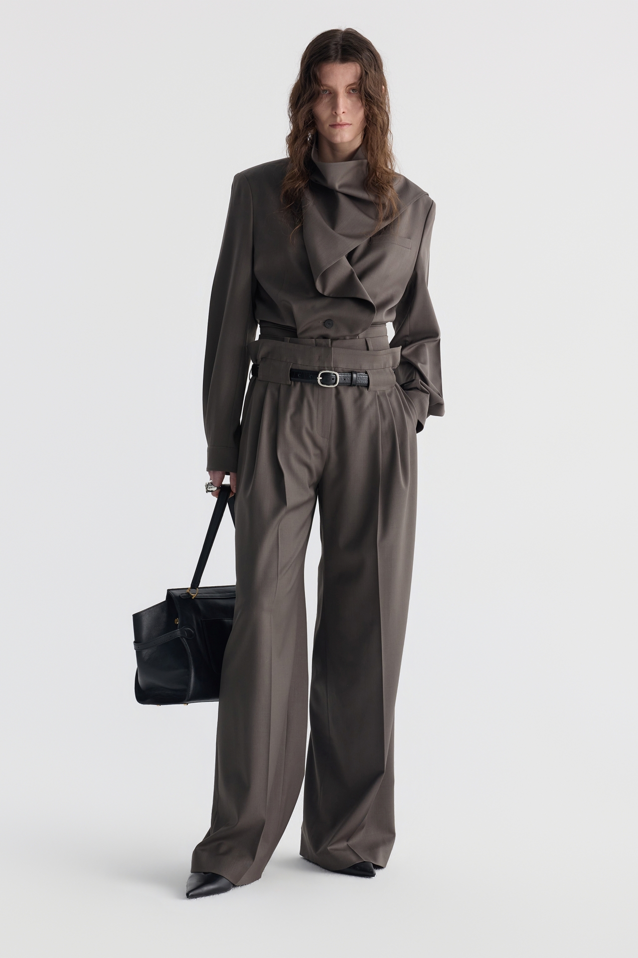 LOOSE-FIT BELTED PANTS (F26PT5101KK)