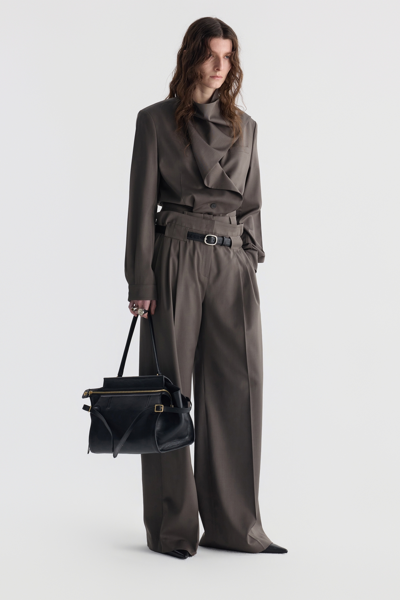 LOOSE-FIT BELTED PANTS (F26PT5101KK)