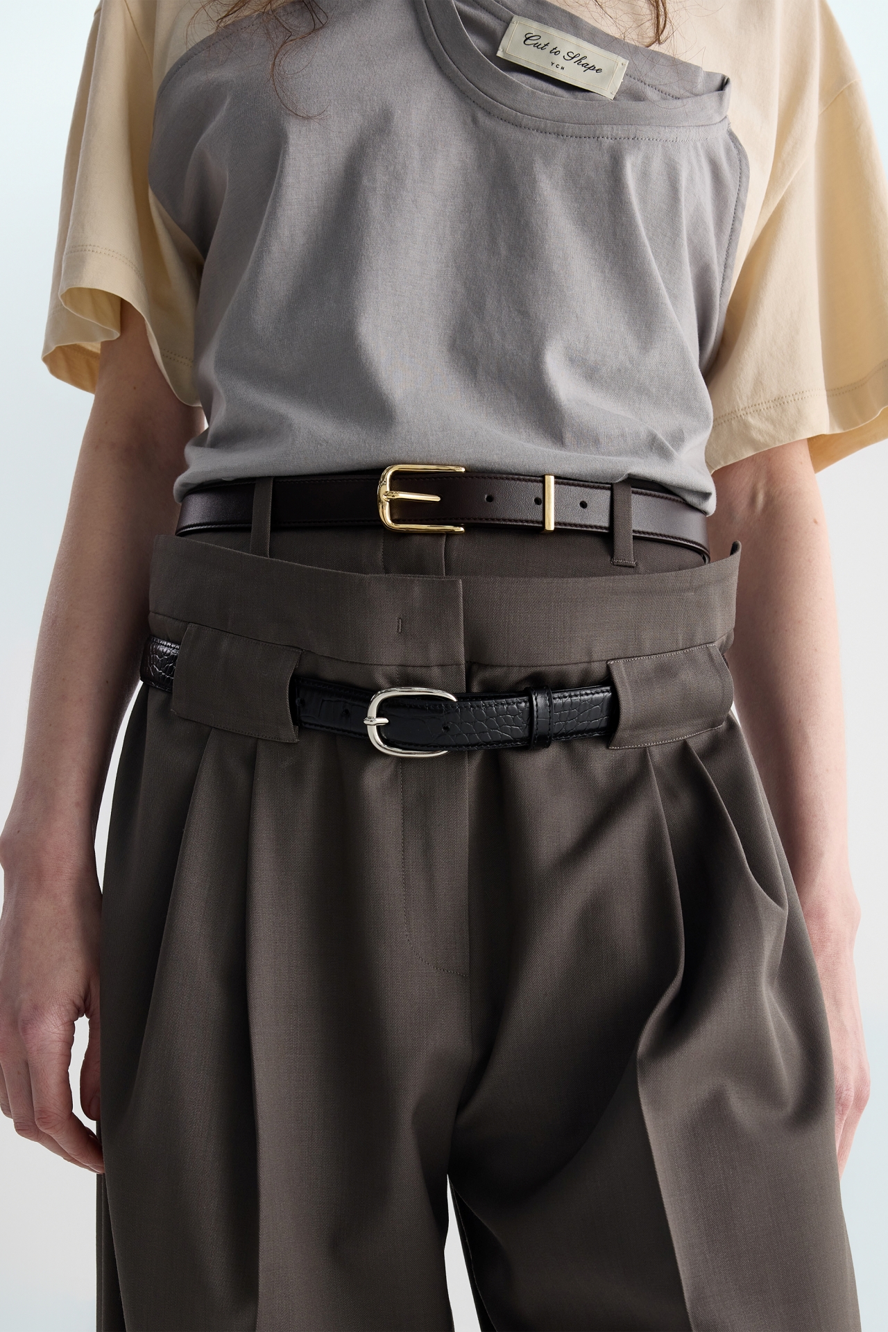 LOOSE-FIT BELTED PANTS (F26PT5101KK)