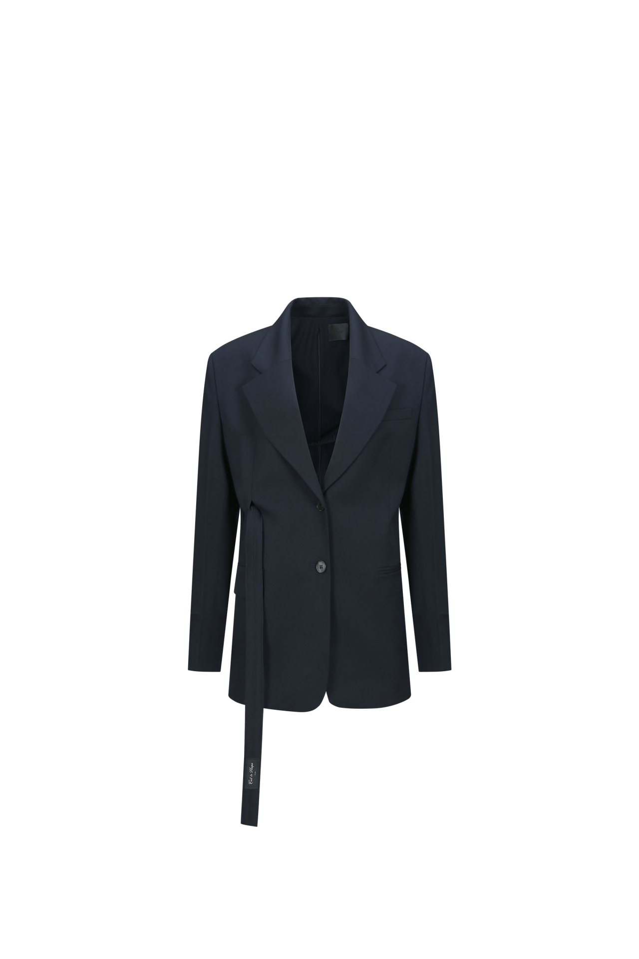 SIDE TIE BACK-ZIP JACKET (F26JK2082NV)