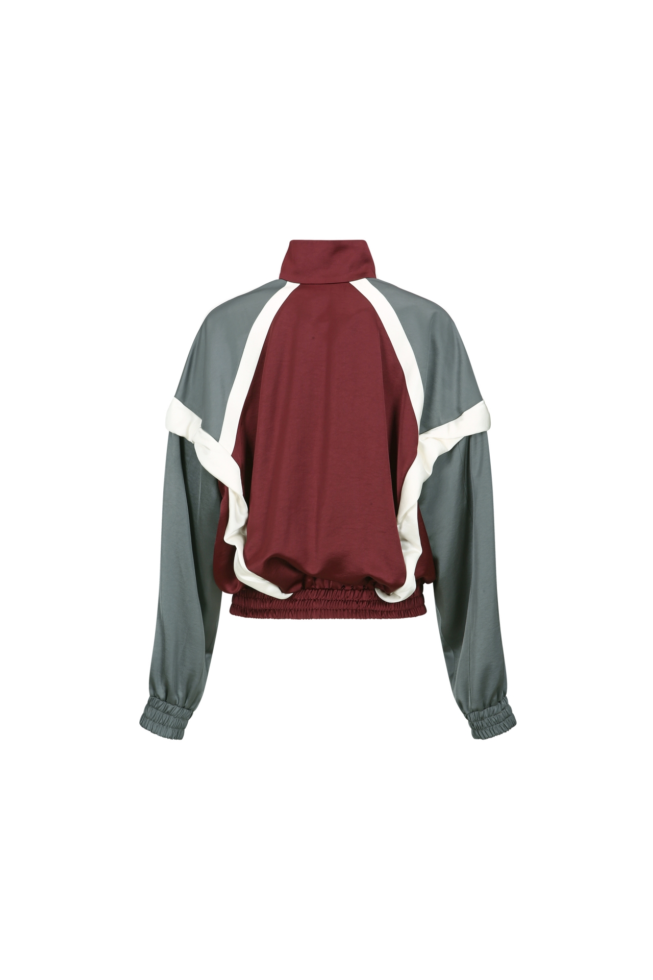 BLOCKED ZIP-UP JACKET (F26OT0021BD)