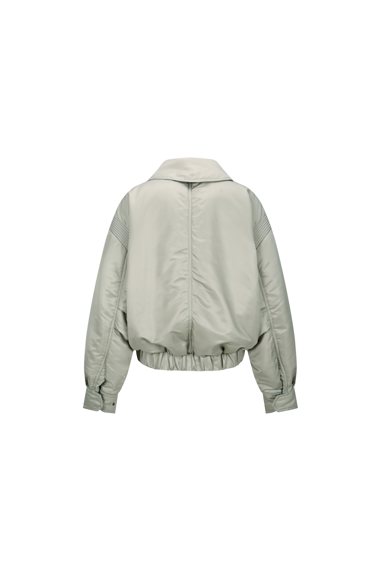 SCARF-DETAIL BOMBER JACKET (F26OT0071KK)