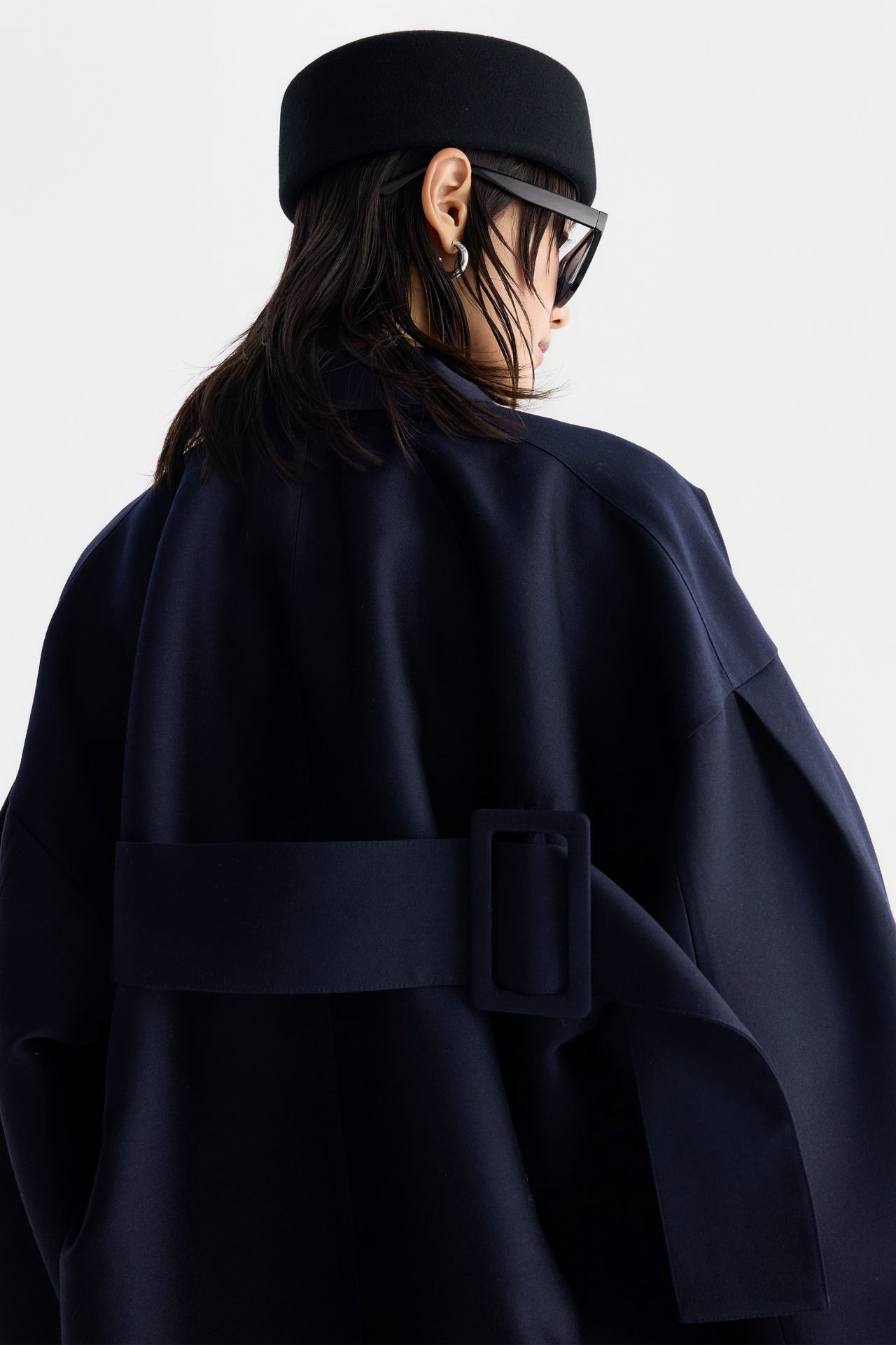 OVERSIZED BELTED JACKET (F26OT0081NV)