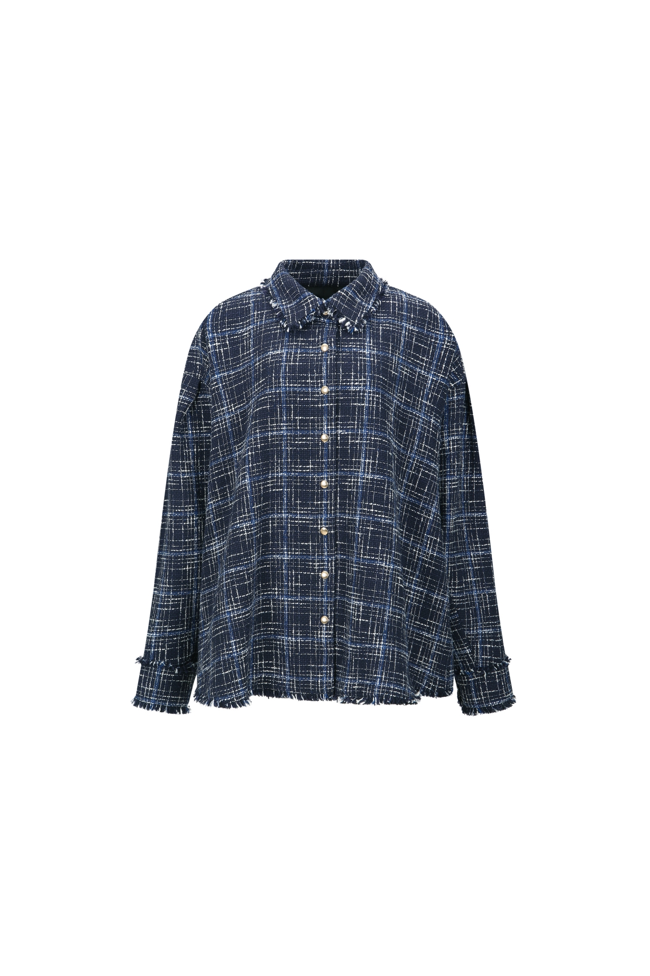 OVERSIZED BELTED JACKET (F26OT0082BL)