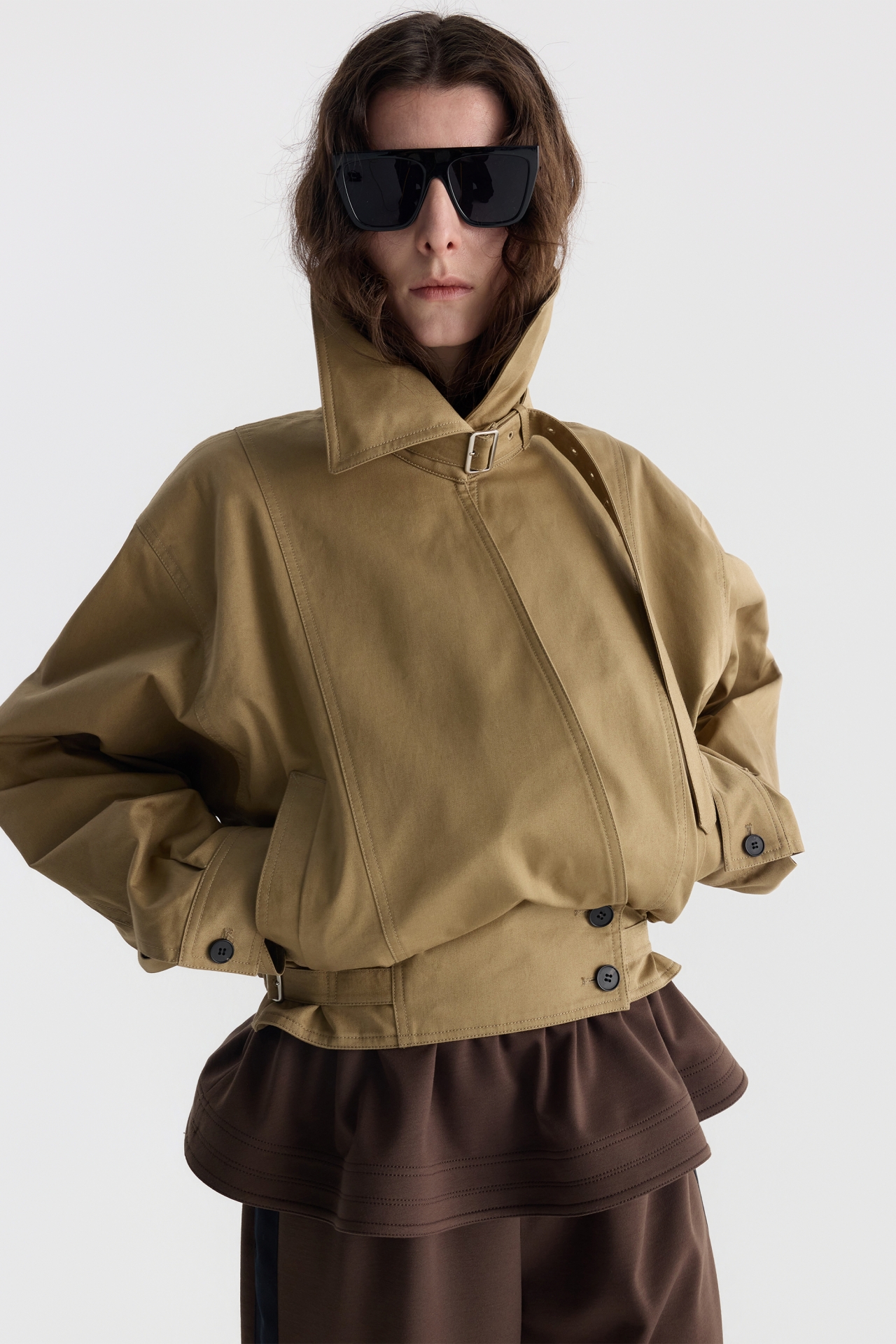 CROPPED UTILITY JACKET (F26OT0131BE)