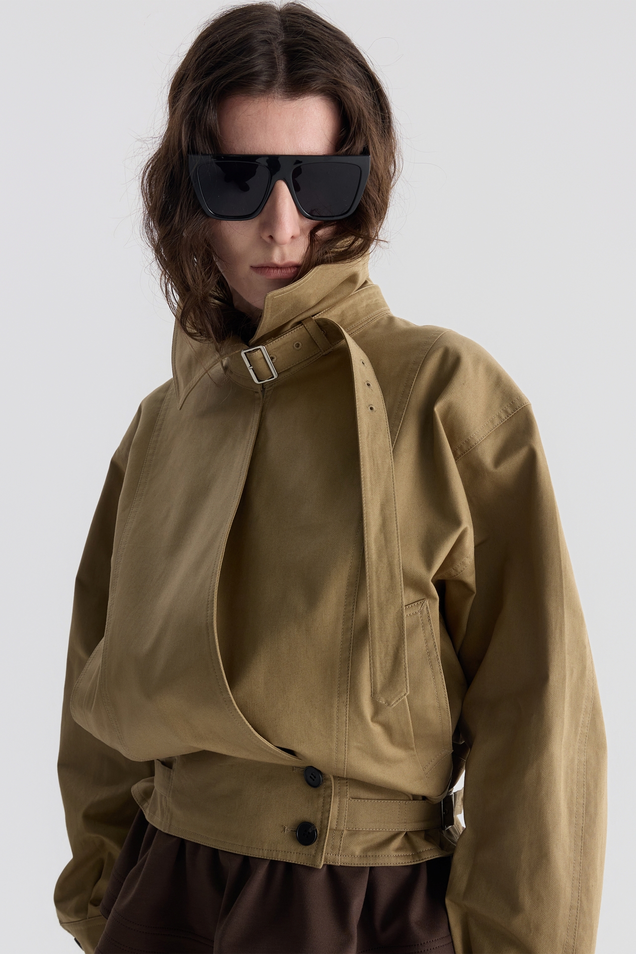 CROPPED UTILITY JACKET (F26OT0131BE)
