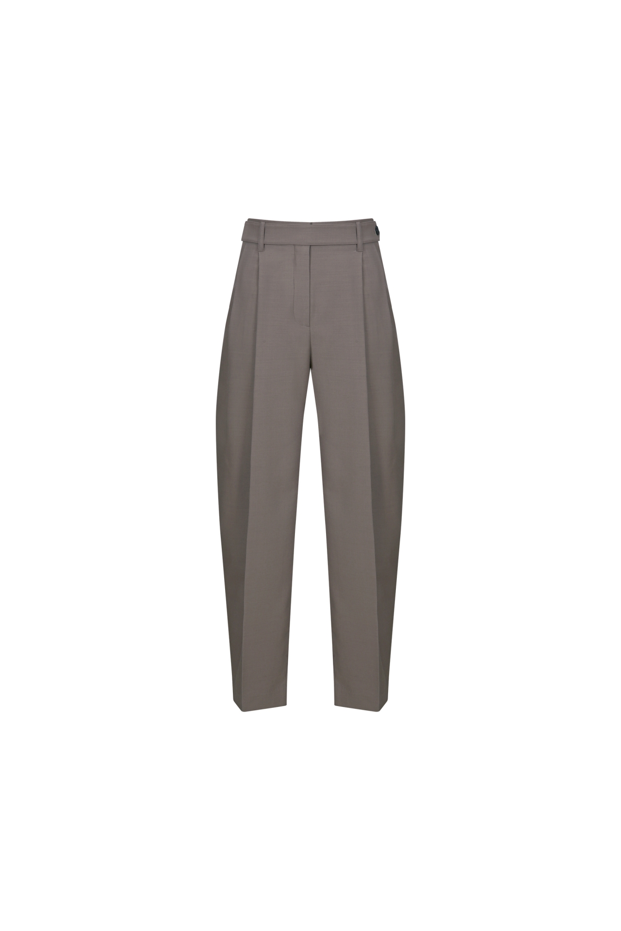 PLEATED HIGH-WAISTED PANTS (F26PT5021BR)