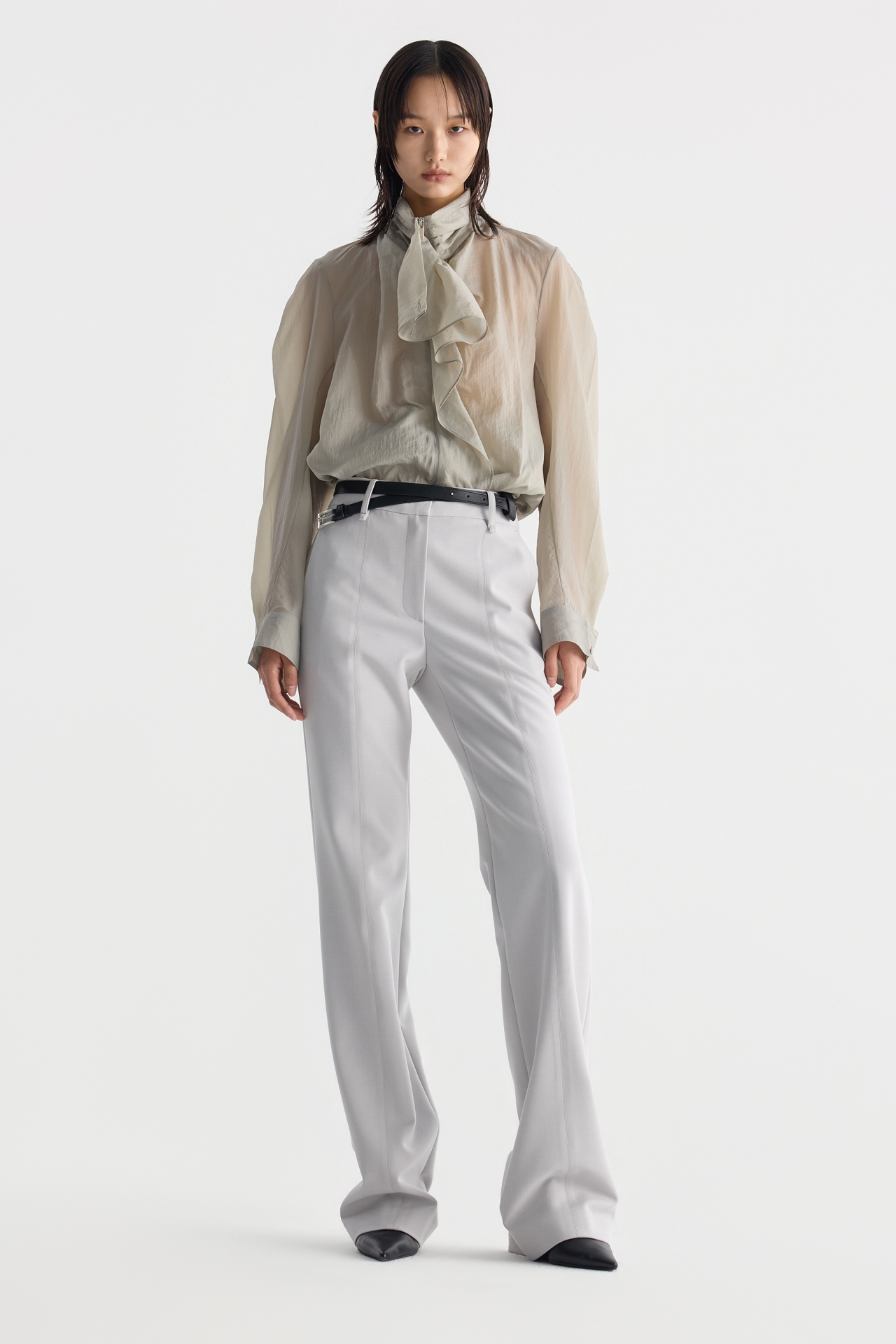 BELTED PANTS (F26PT5071GY)