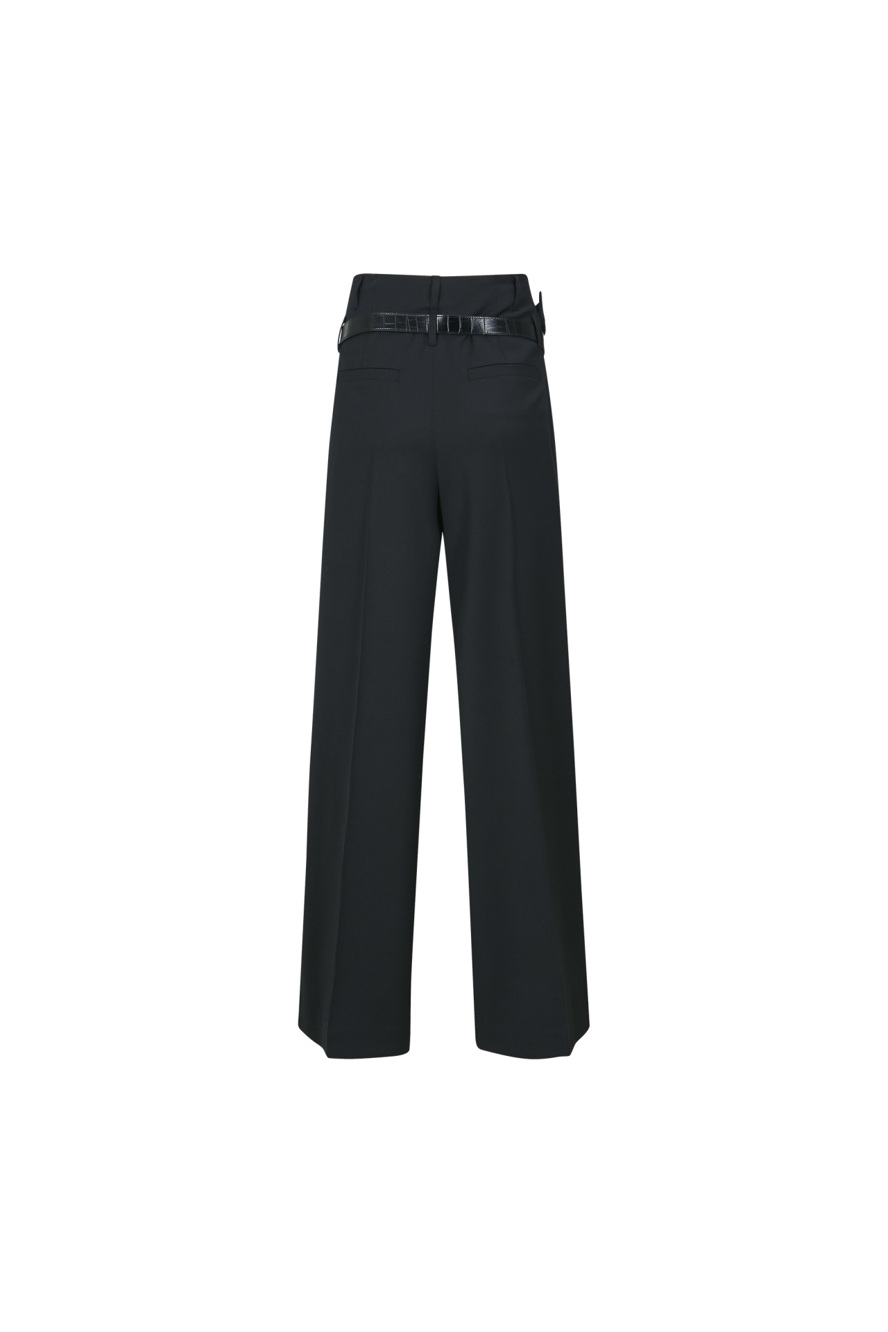 LOOSE-FIT BELTED PANTS (F26PT5101BK)