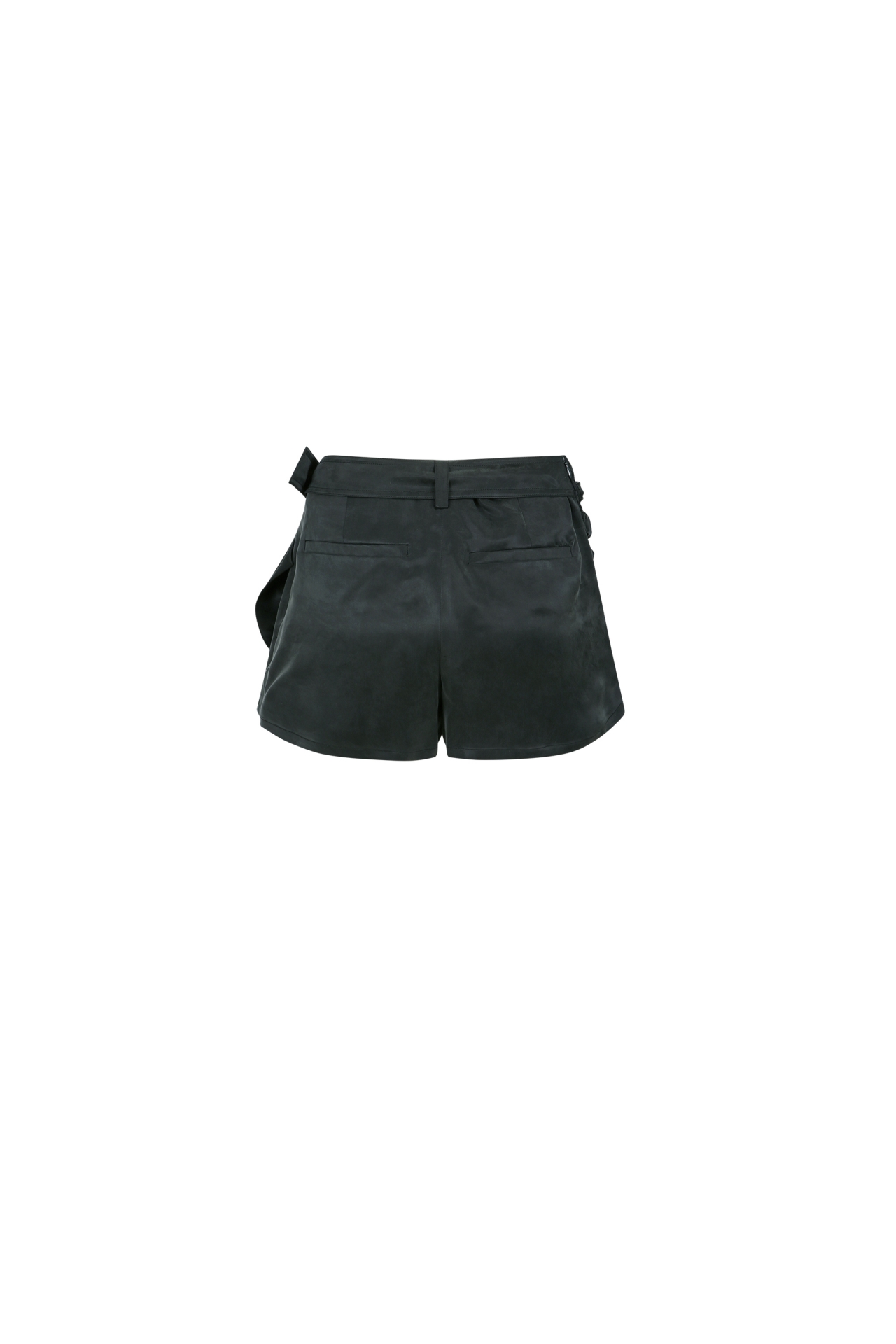 ASYMMETRIC TIE-FRONT PLAID SKORT (F26PT5152CG)