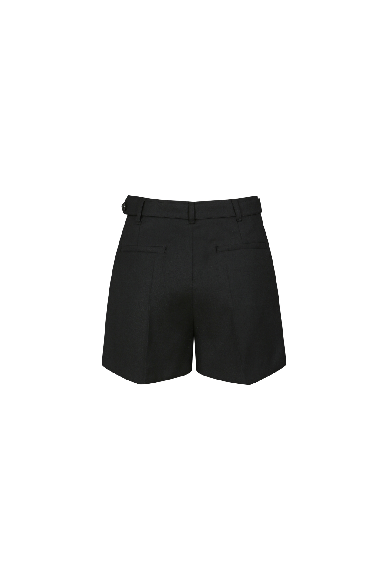 BELT DETAIL SHORTS (F26PT5172BK)