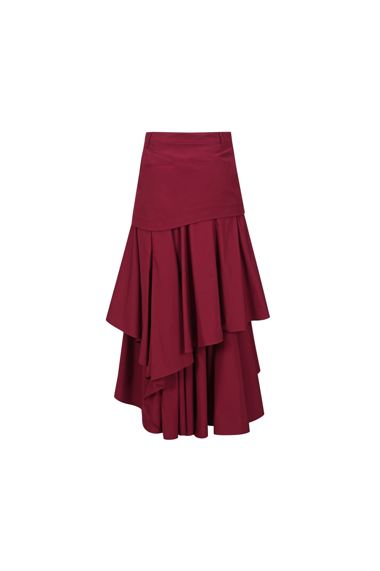 LAYERED HEM SKIRT (F26SK6052BD)