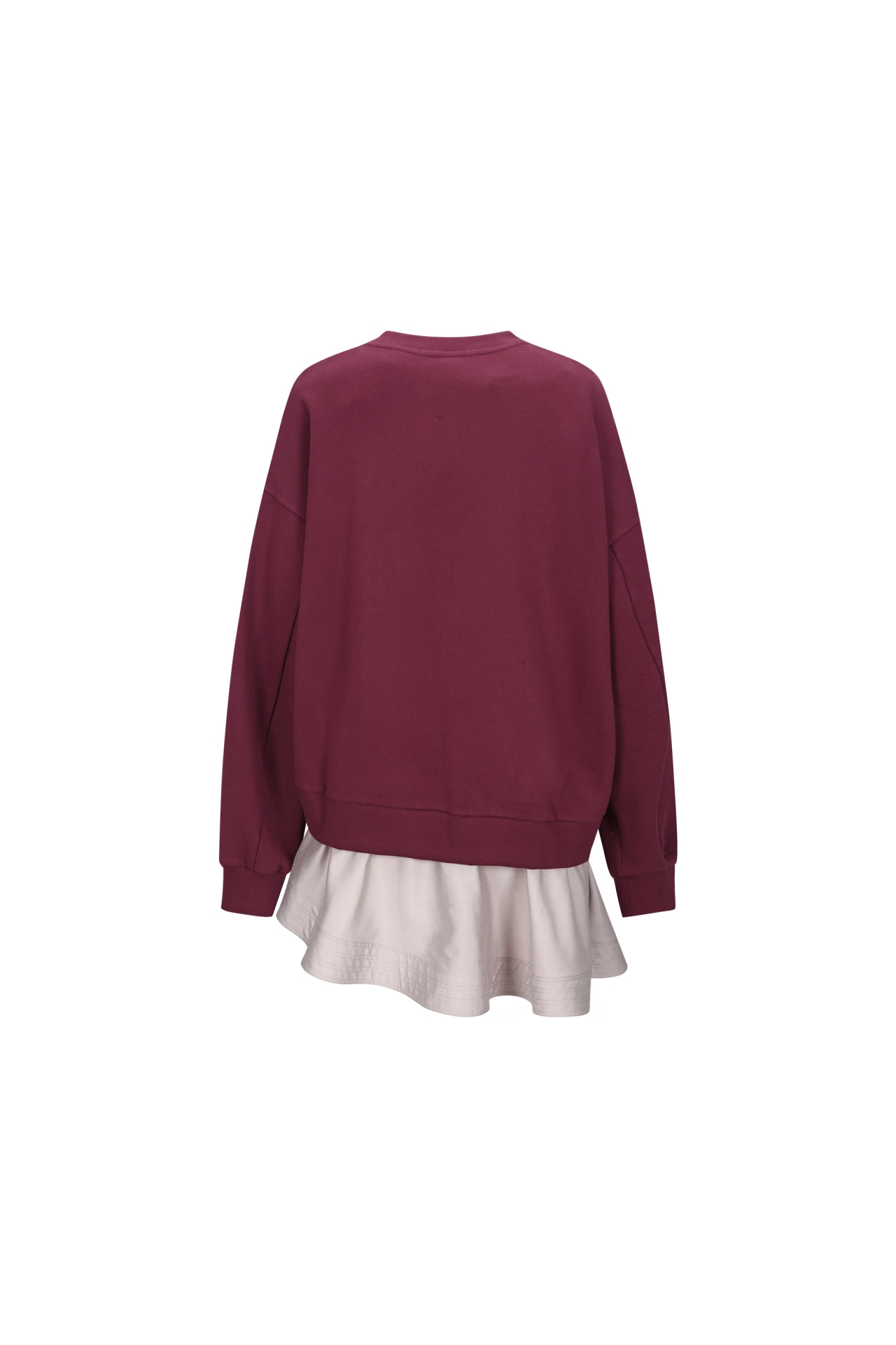 UNBALANCE LAYERD SWEATSHIRT (F26TO10031BD)