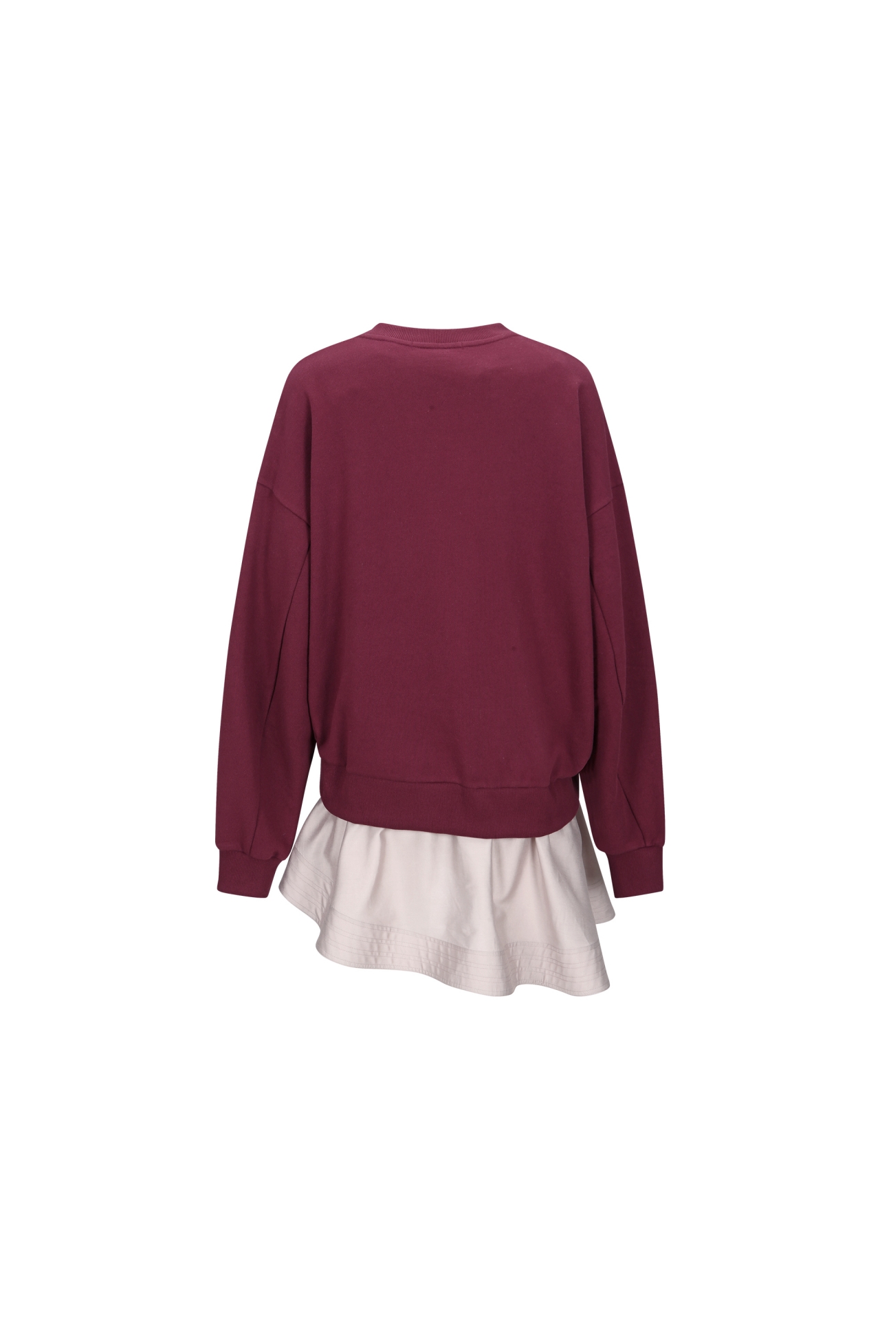UNBALANCE LAYERD SWEATSHIRT (F26TO10031BD)
