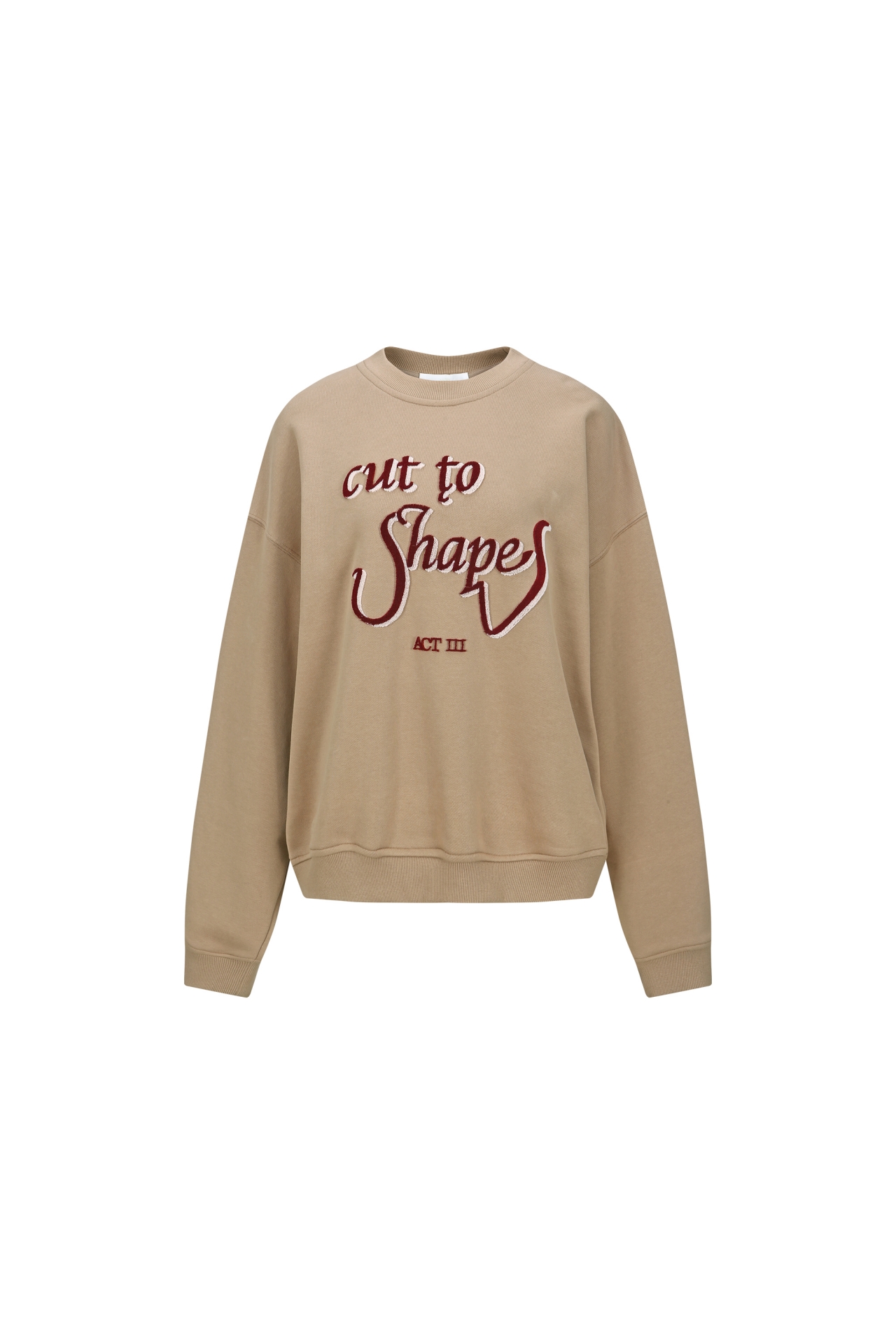 [2ND DROP] TWO TONE LOGO SWEATSHIRTS (F26TS11151BR)
