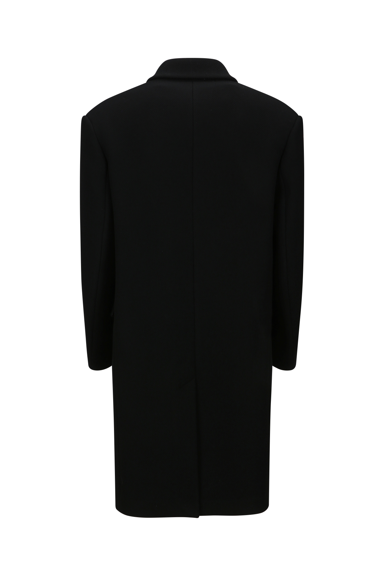 TAILORED SHOULDER COAT (MF25CT2011BK)