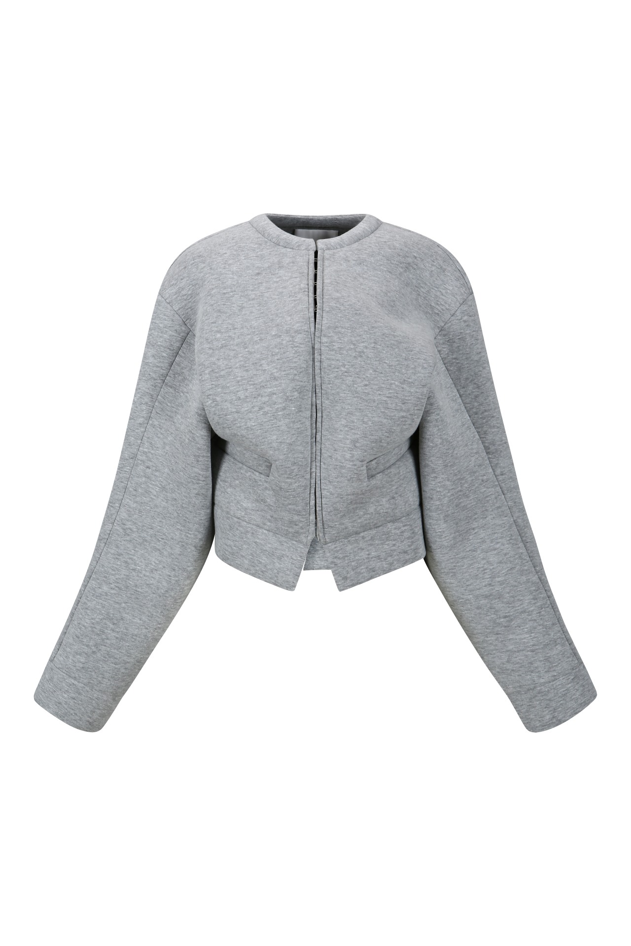 NEOPRENE SHORT JACKET GREY (R25JK2011GY)