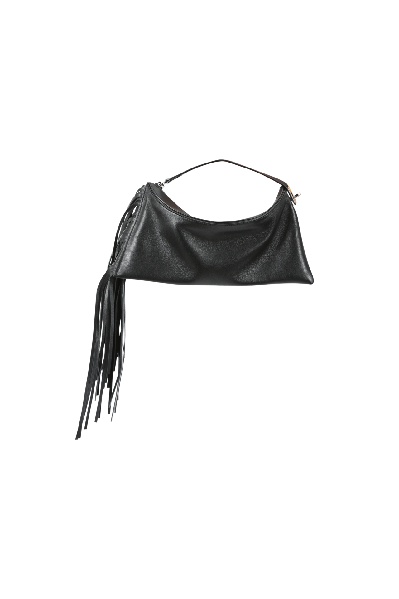 FRINGE MINI HAND BAG (R26AC12041BK)