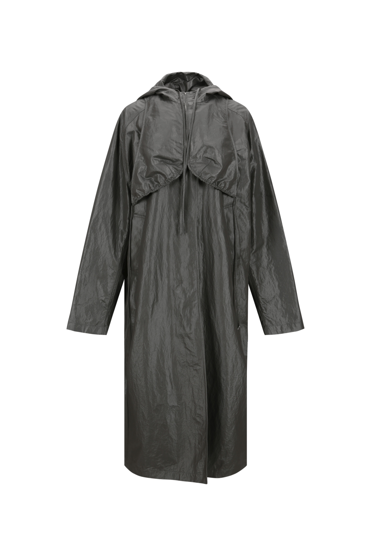 DETACHABLE HOOD TRENCH COAT (R26CT1021KK)