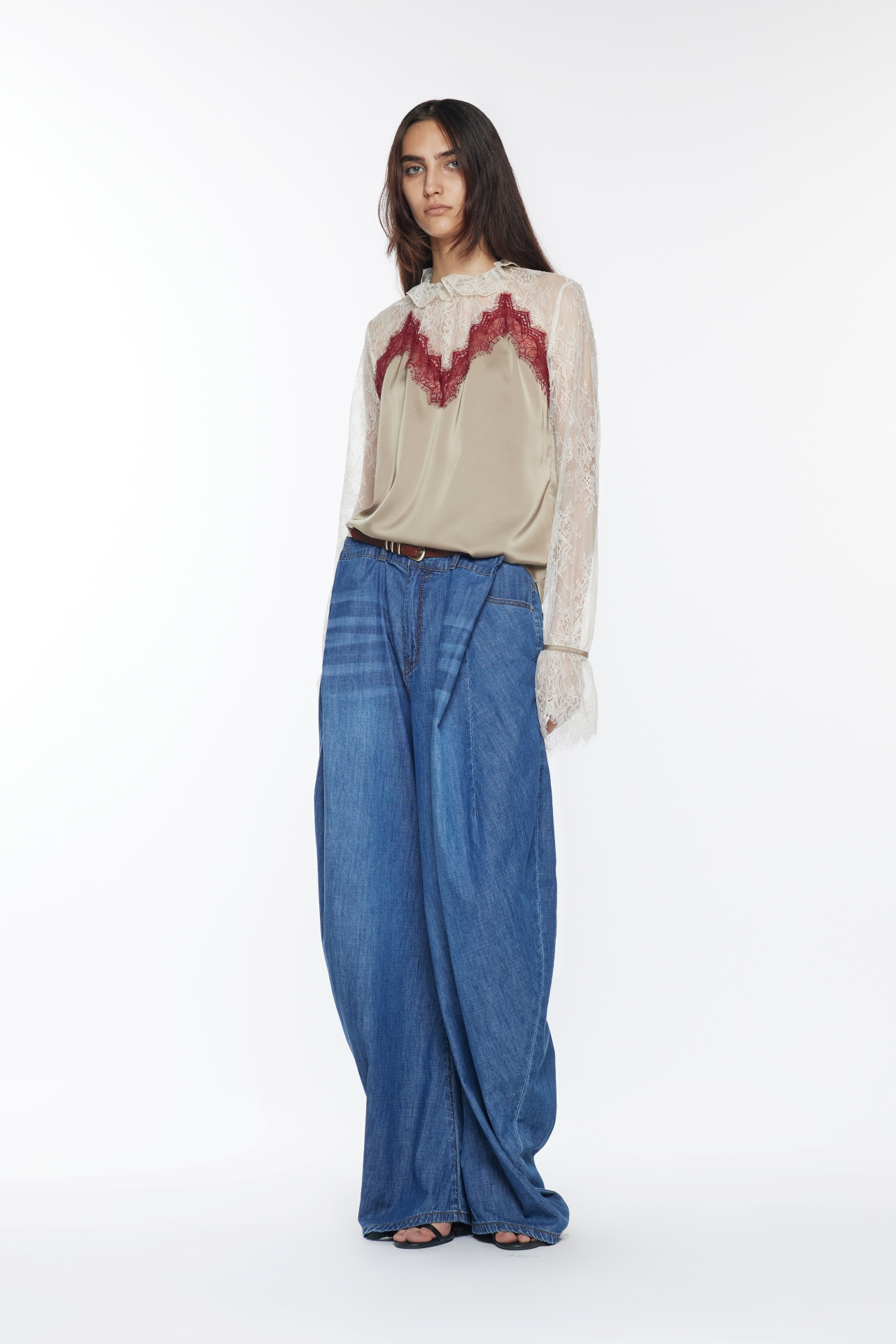 WAIST-TUCK JEAN (R26DB8071BL)