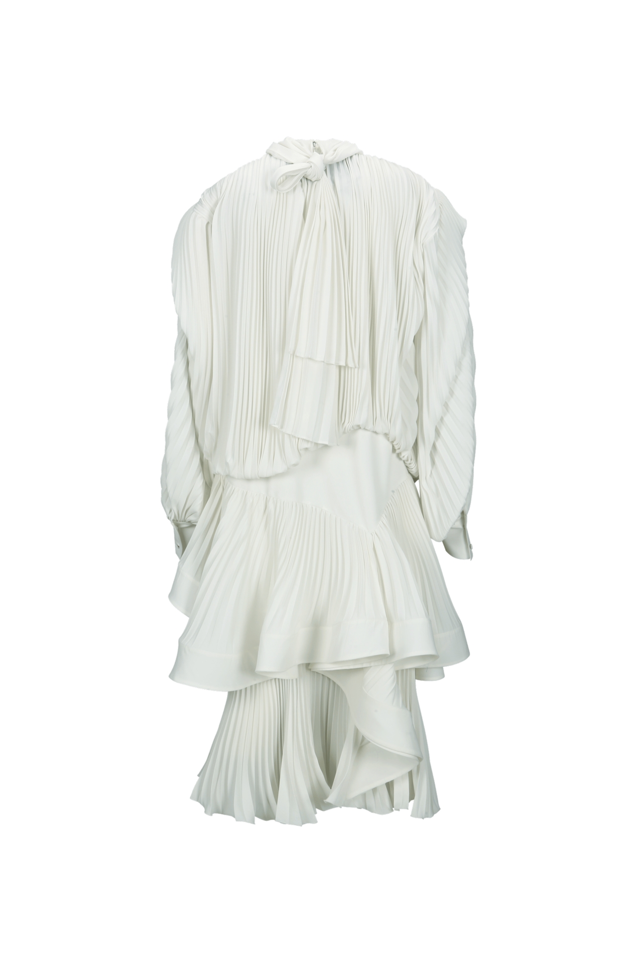 [주문제작] RUFFLE PLEAT DRESS (R26DJ7011IV)