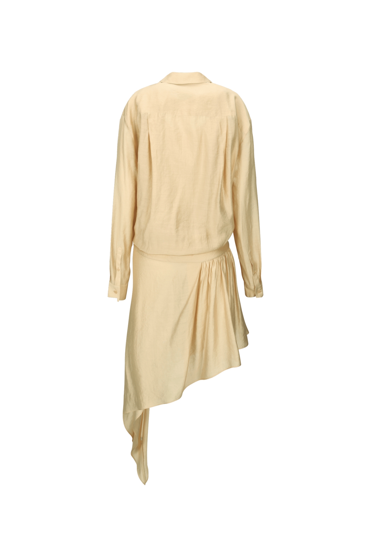 ASYMMETRICAL SHIRT DRESS (R26DJ7021YL)