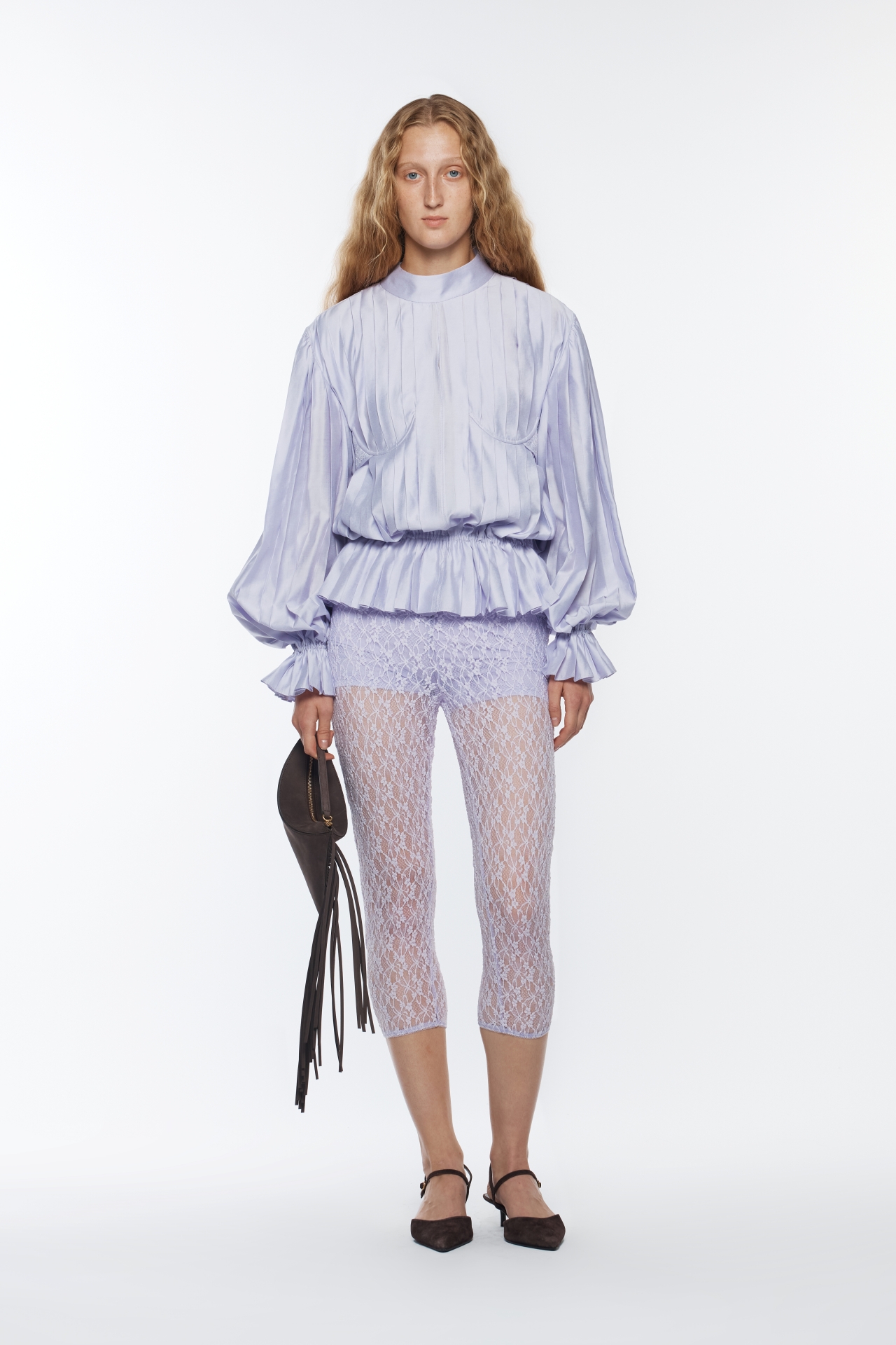 LACE CROP LEGGINGS (R26PT5051PU)